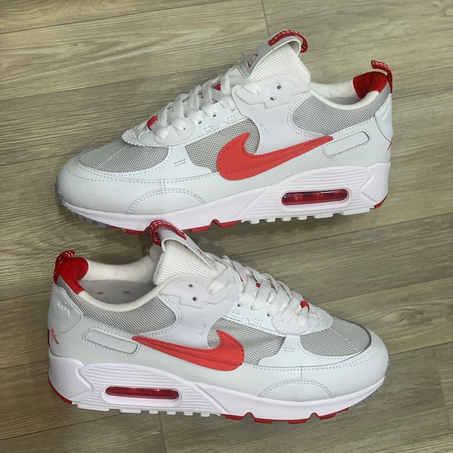 Air Max 90 Futura White Picante Red