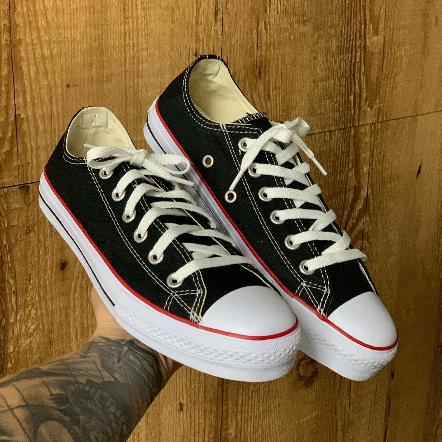 Chuck Taylor All Star Low Black White
