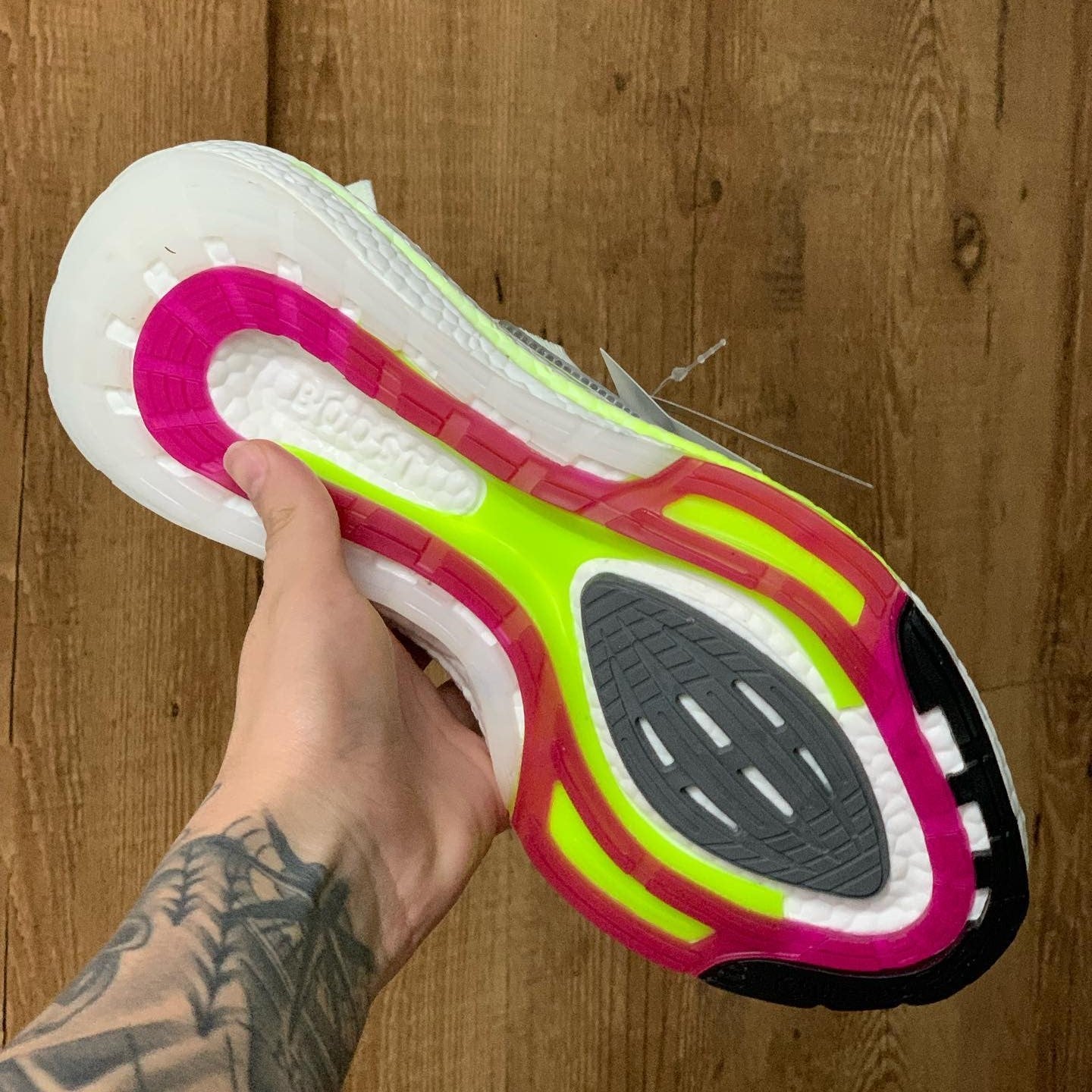 UltraBoost 21 Cloud White Volt