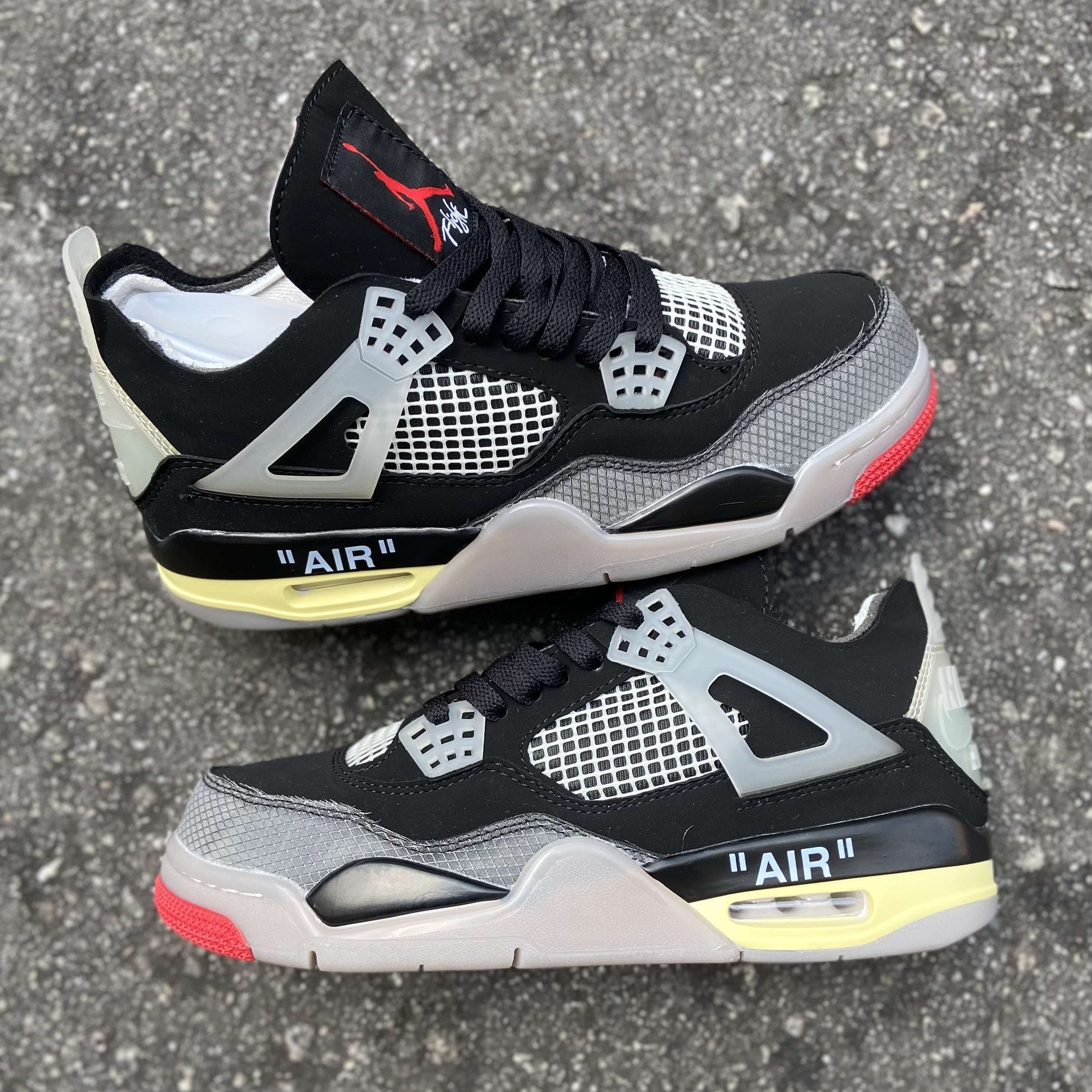 Air Jordan 4 Bred x Off White