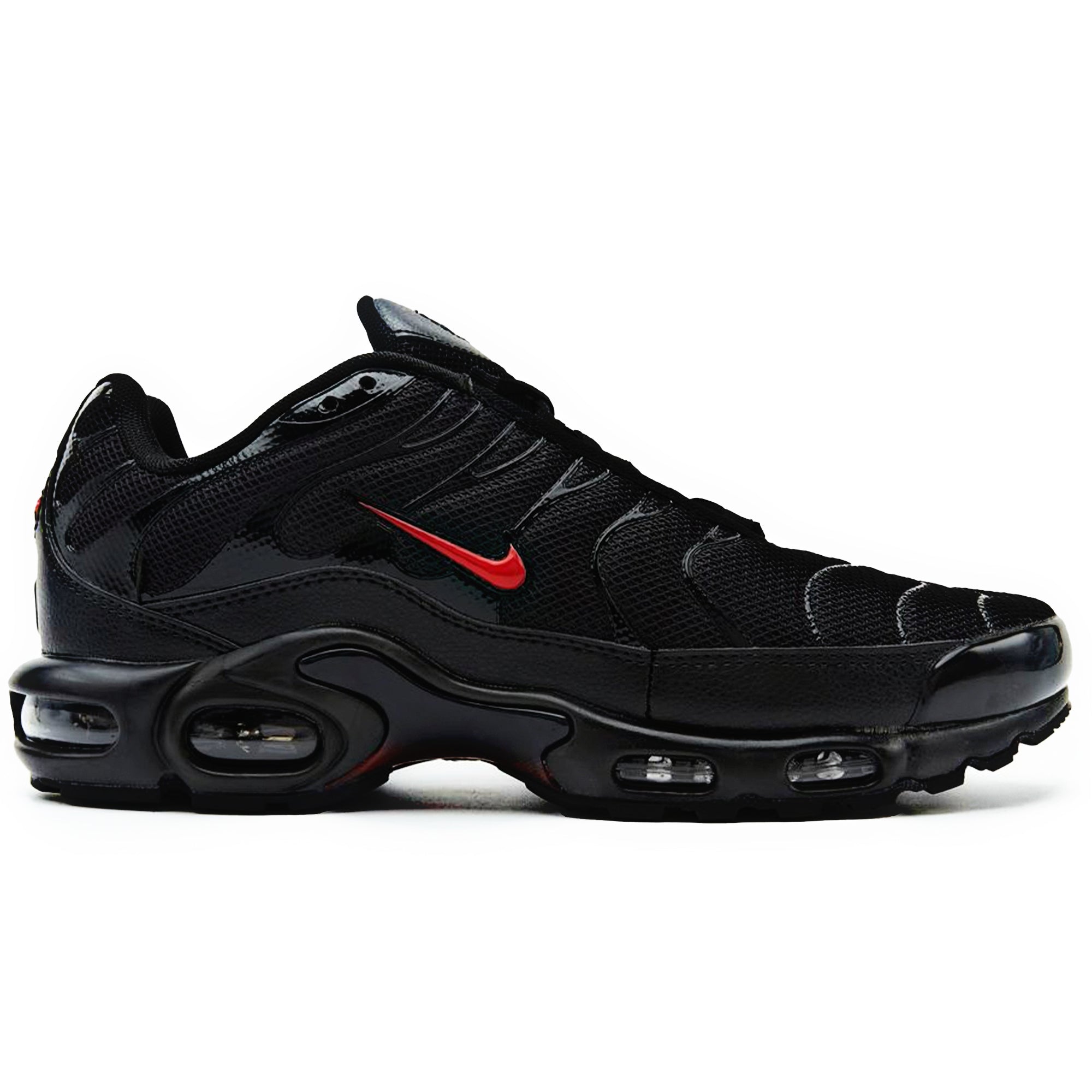 Air Max Plus TN Black Red Swoosh