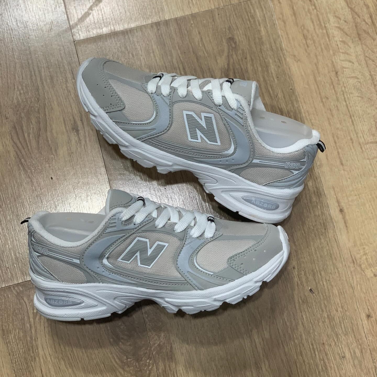 New Balance 530 White Silver