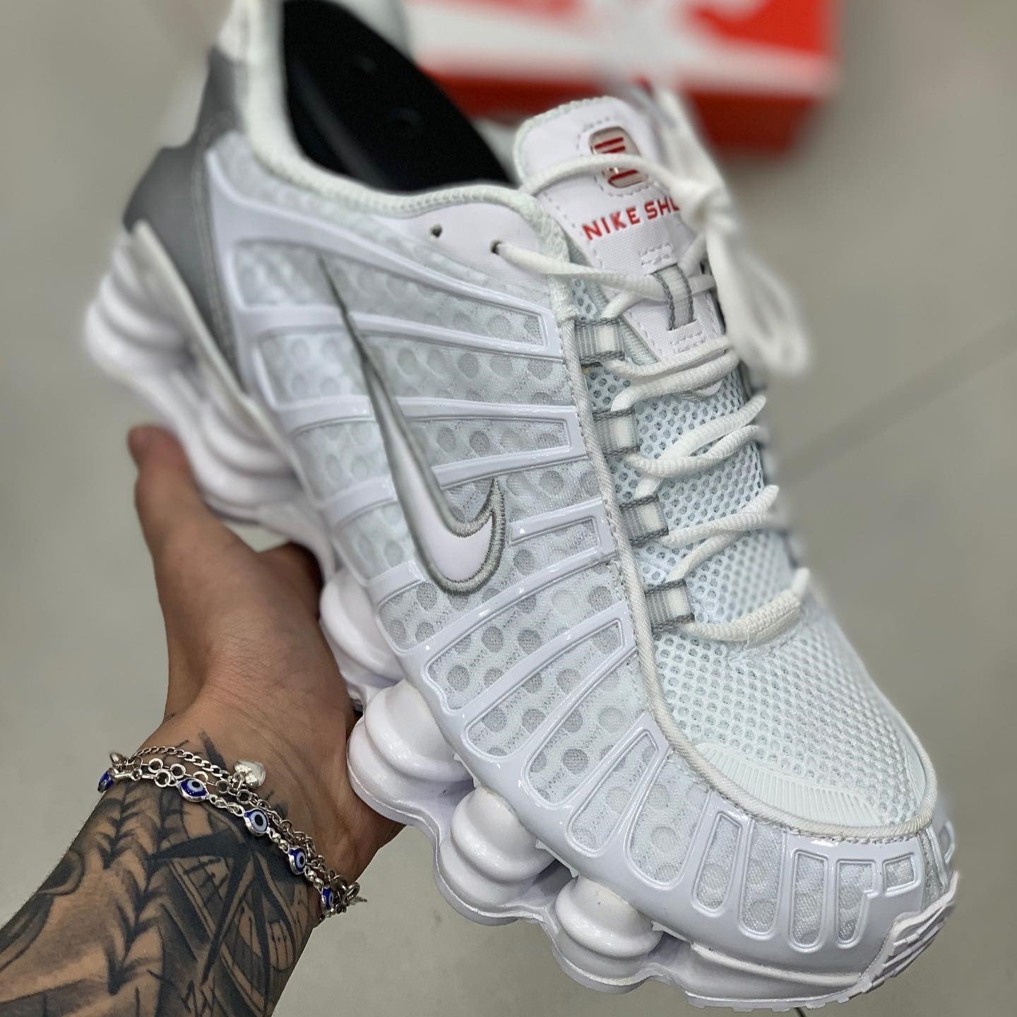 Shox TL Metallic Silver