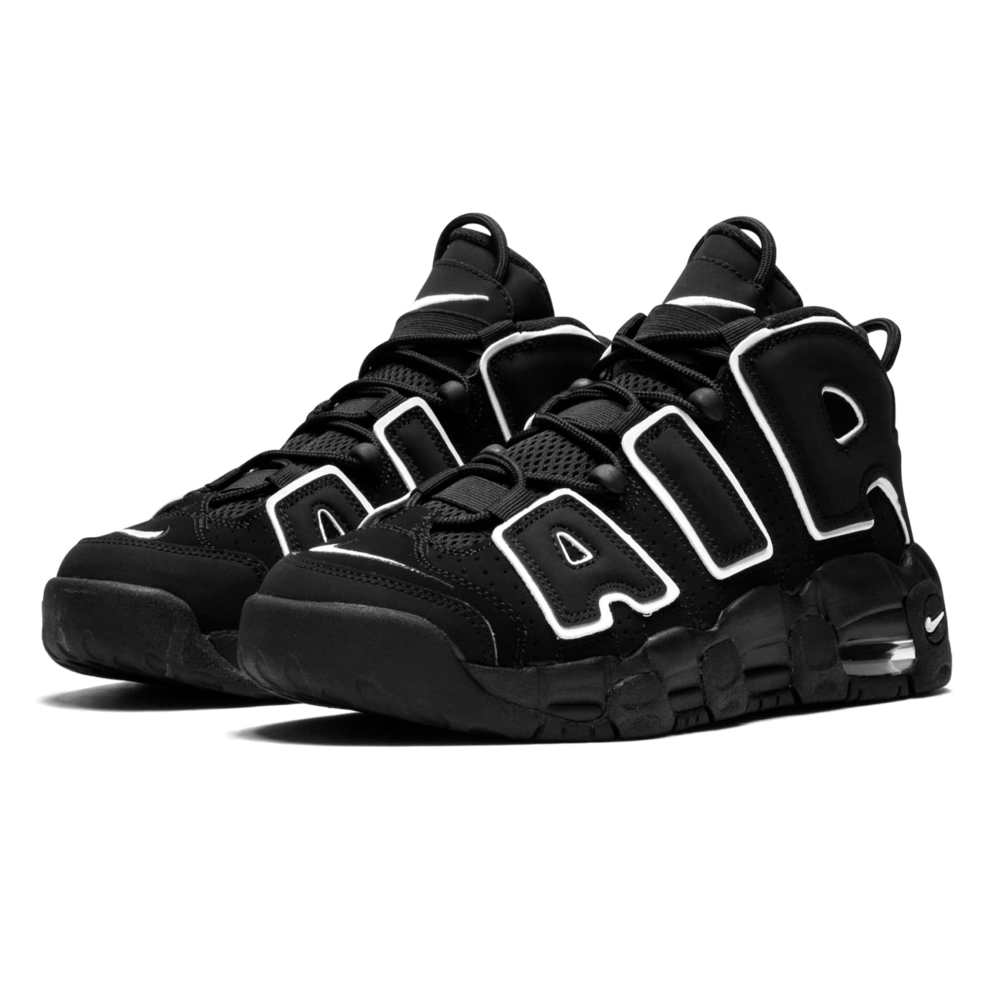 Air More Uptempo Black White
