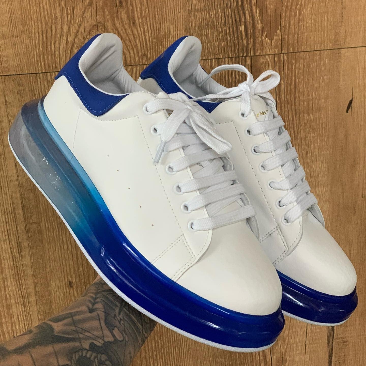 McQueen Oversized Worker Blue Sole