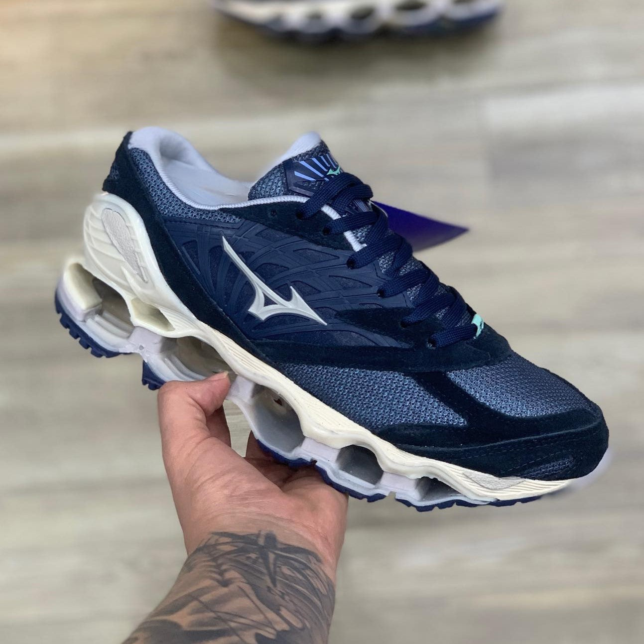 Wave Prophecy LS Navy Blue