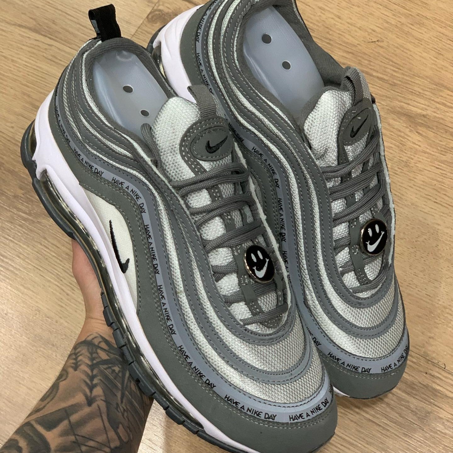 Air Max 97 GS Have A Nike Day Dark Grey