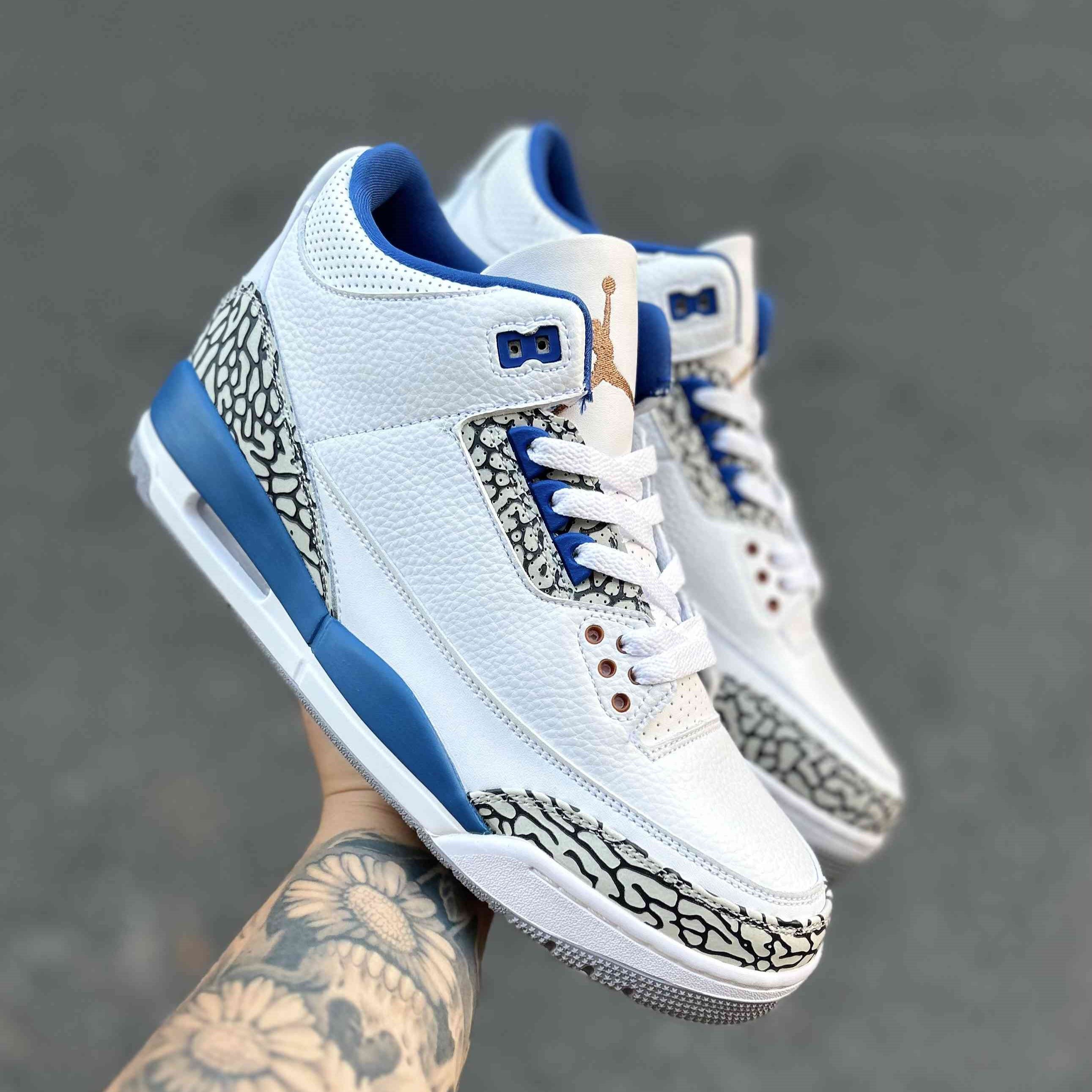 Air Jordan 3 Retro Washington Wizards