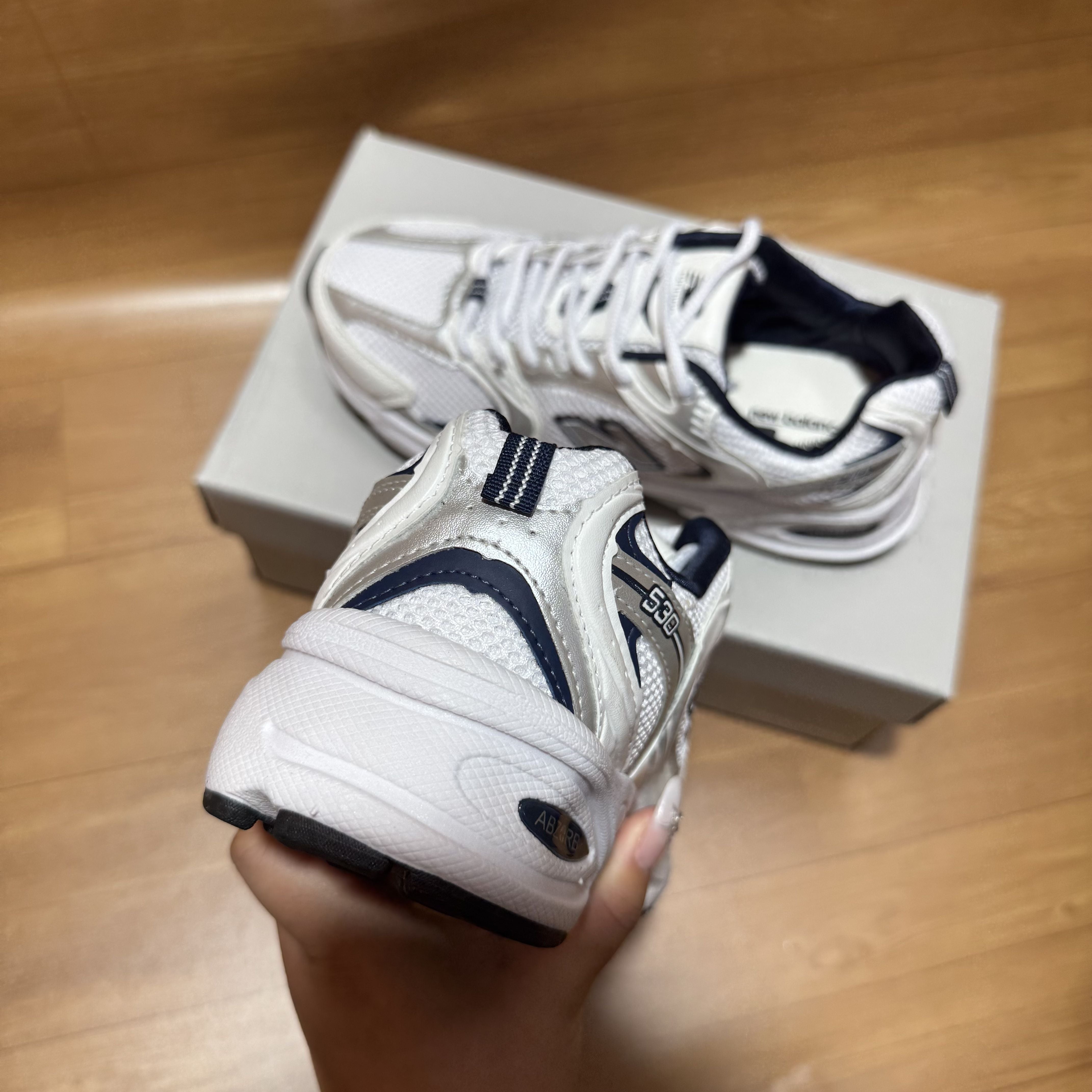 New Balance 530 White Natural Indigo