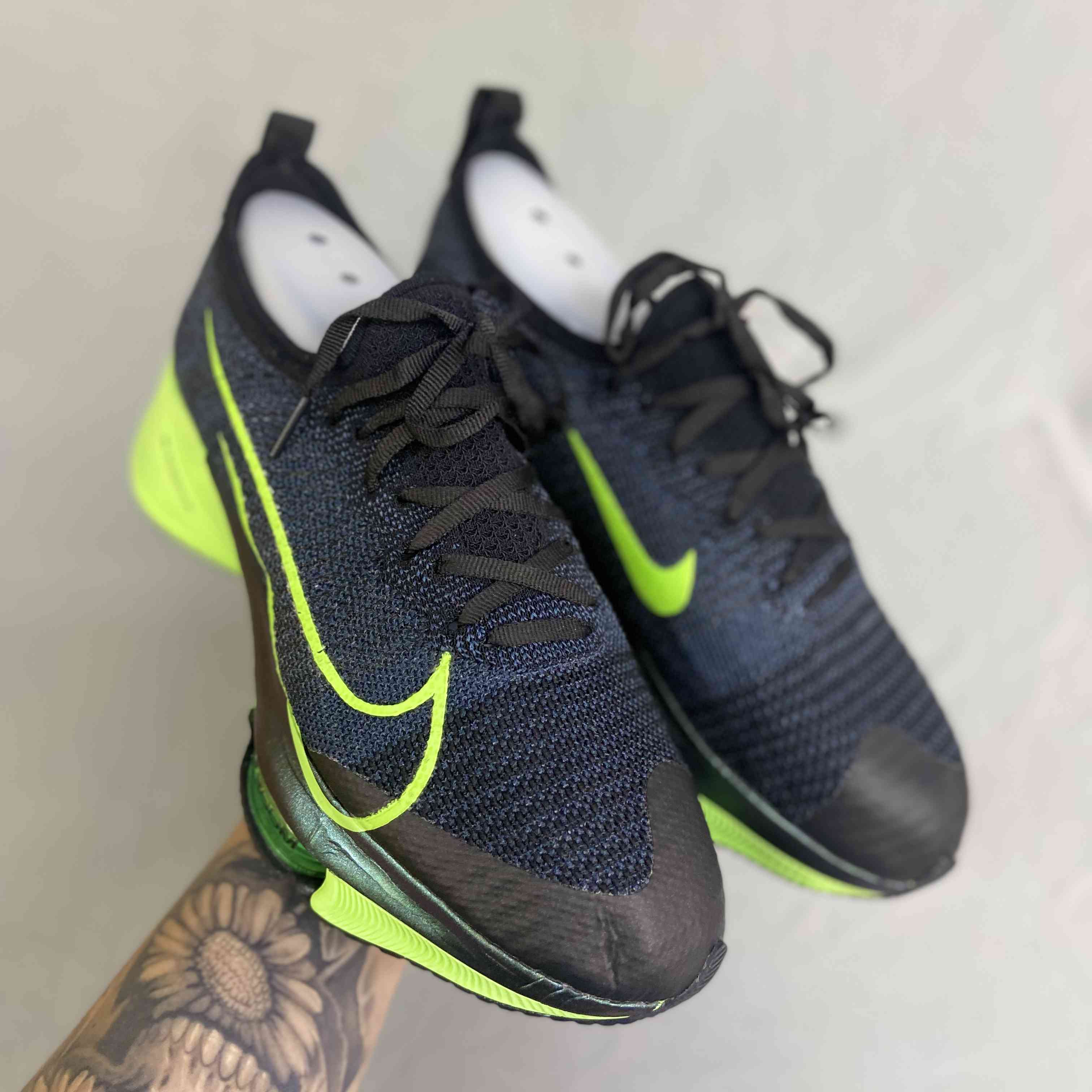 Air Zoom Tempo Next Flyknit Black Electric Green