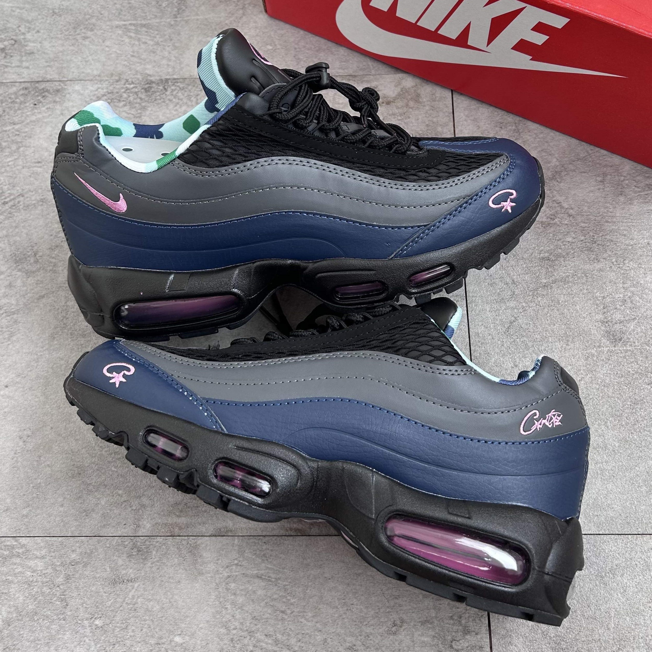 Corteiz X Air Max 95 SP Rules The World Pink Beam