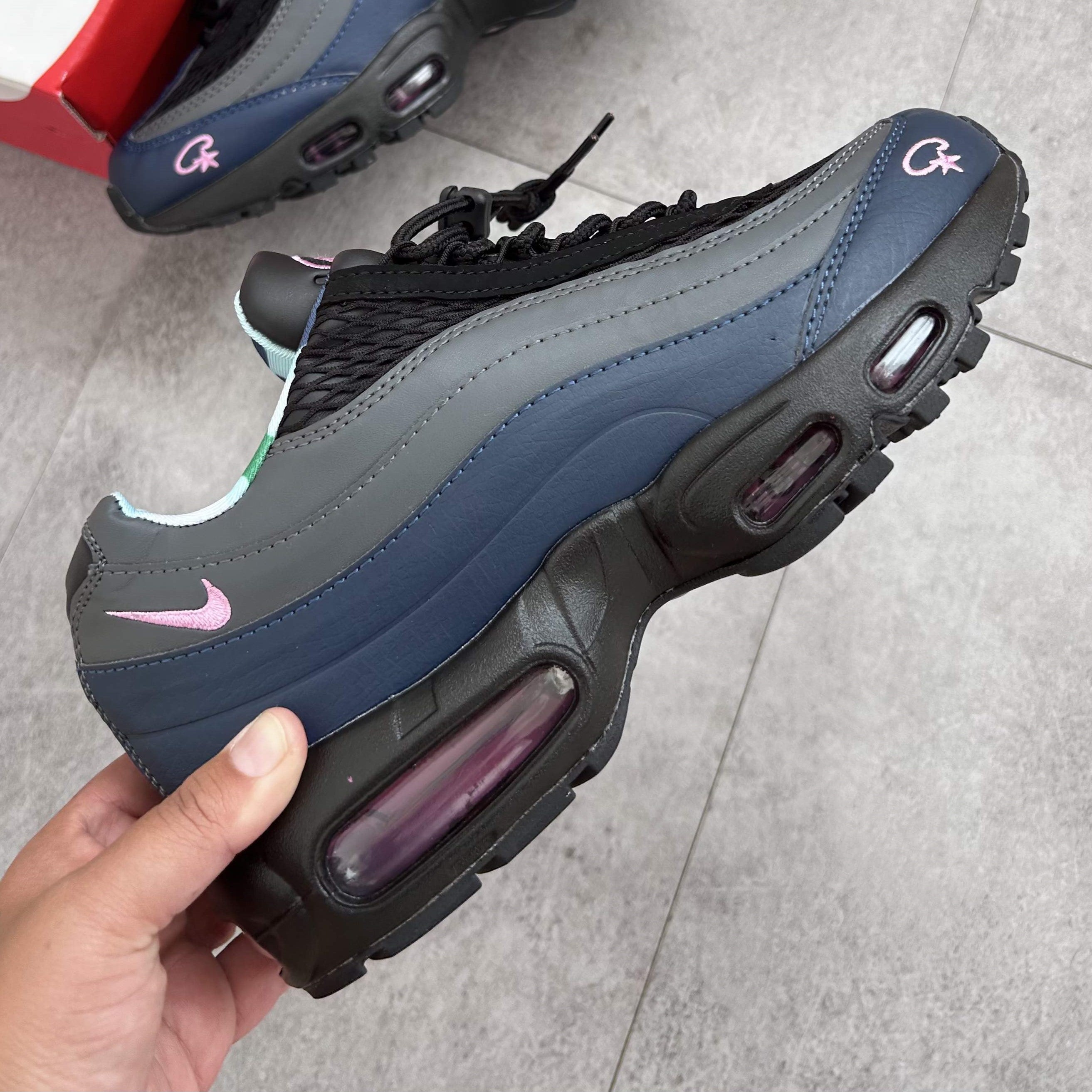 Corteiz X Air Max 95 SP Rules The World Pink Beam