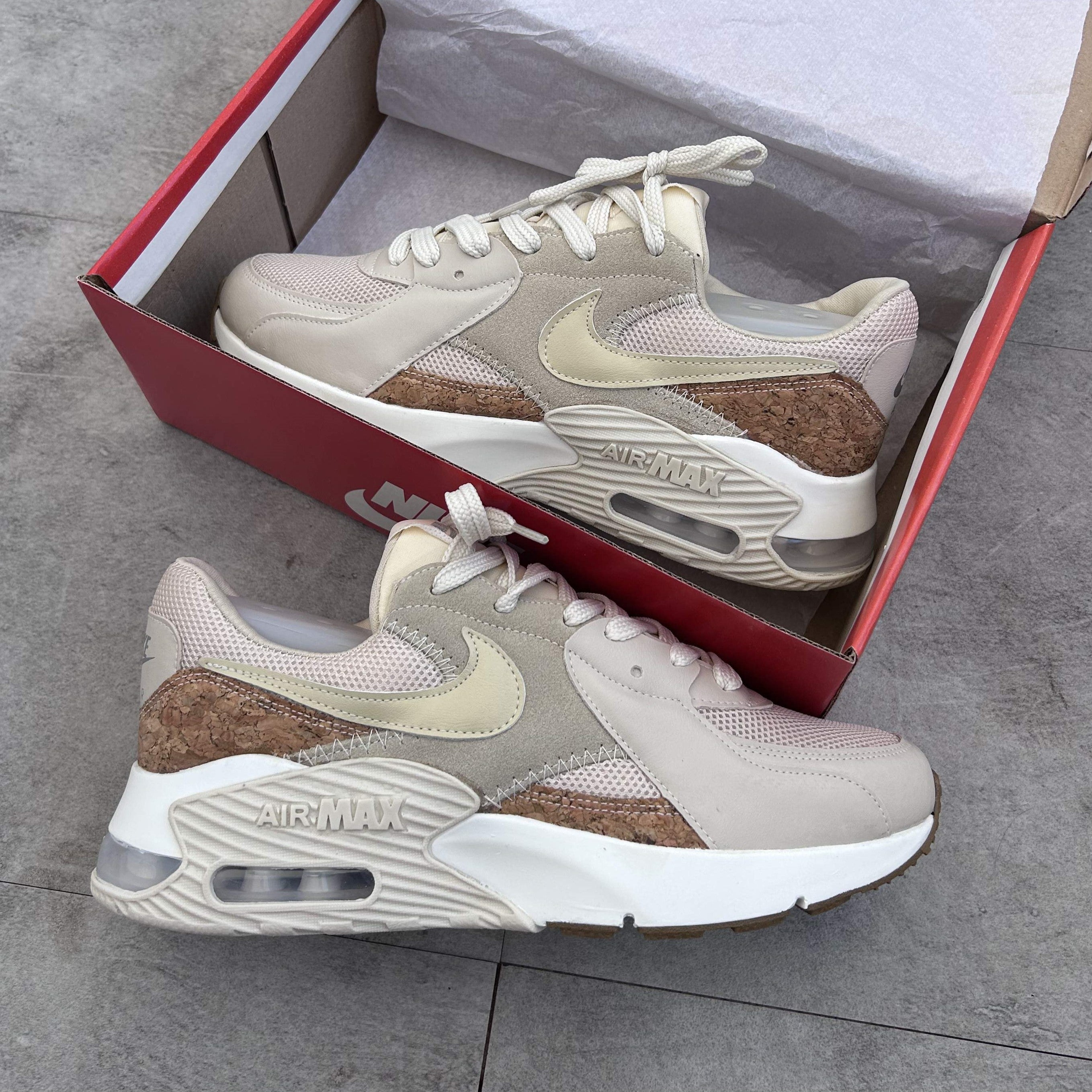 Air Max Excee Beige leather