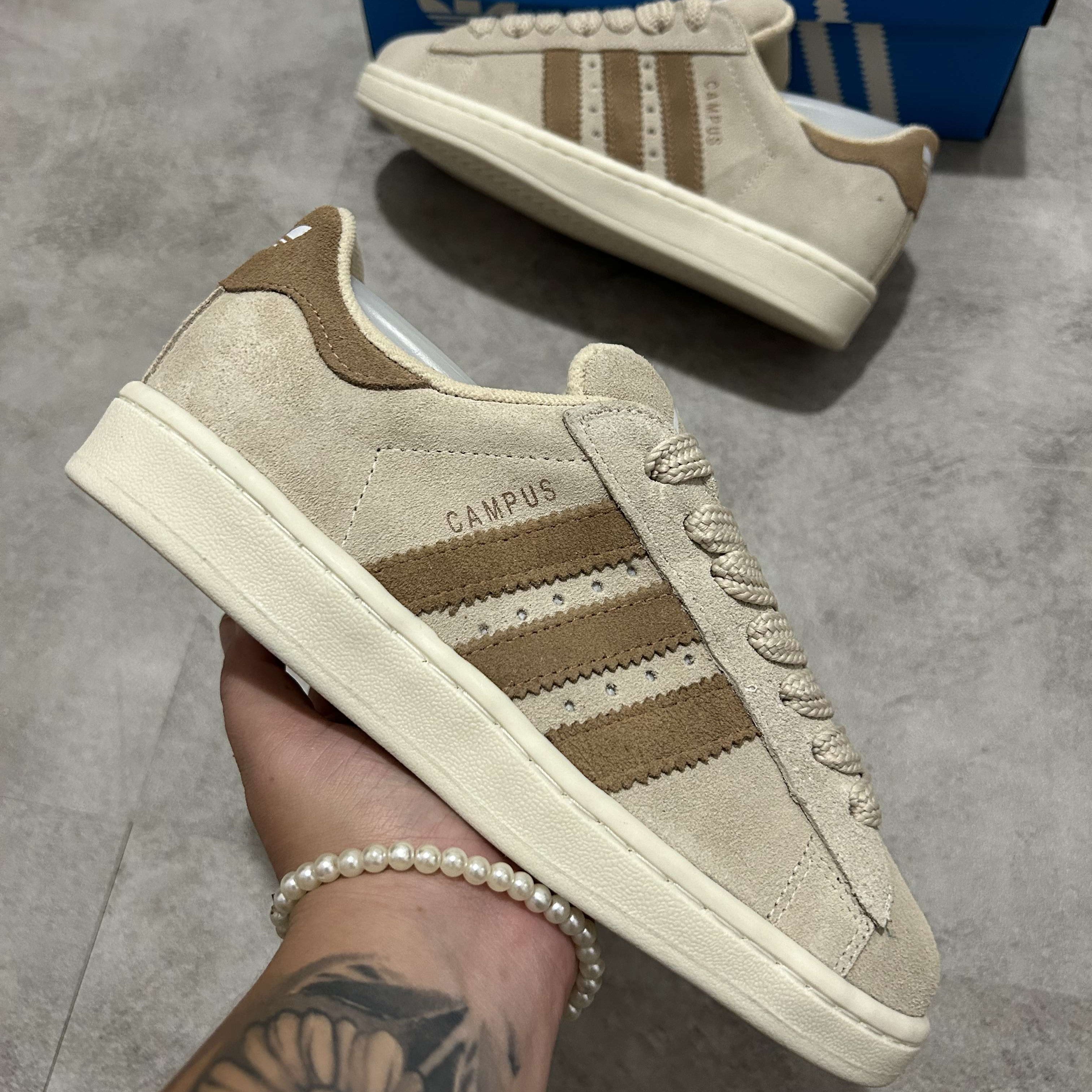 Campus 00 S Chalk White Brown