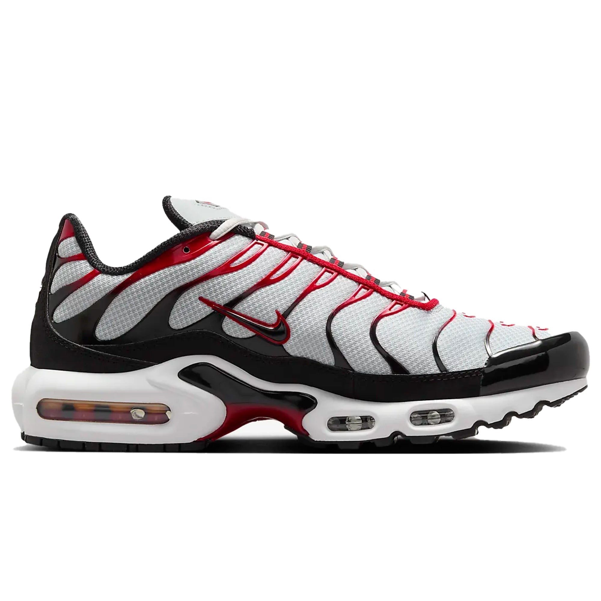 Air Max Plus TN GS Pure Platinum University Red