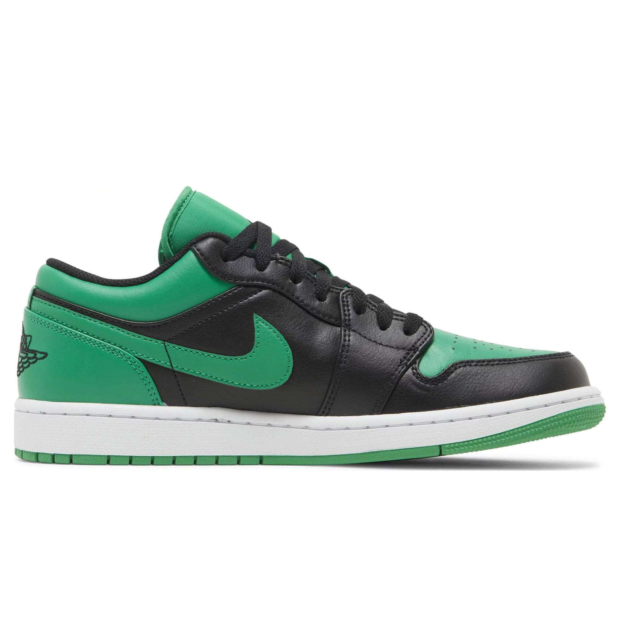 Air Jordan 1 Low Black Lucky Green*