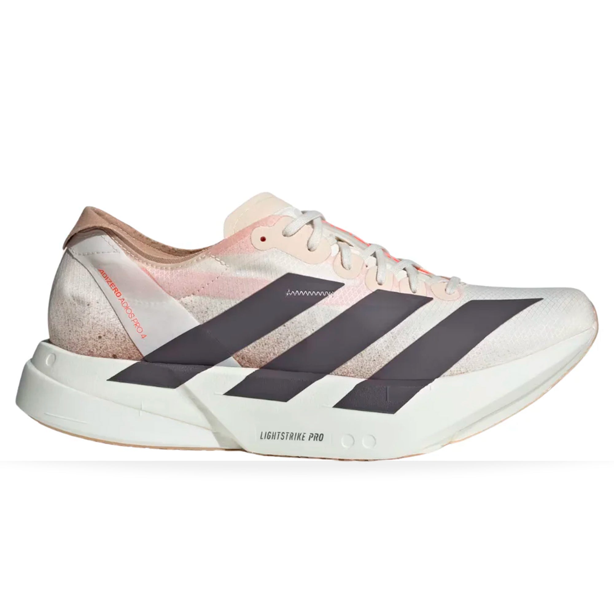 Adizero Adios Pro 4 Chalk White Grey Strata
