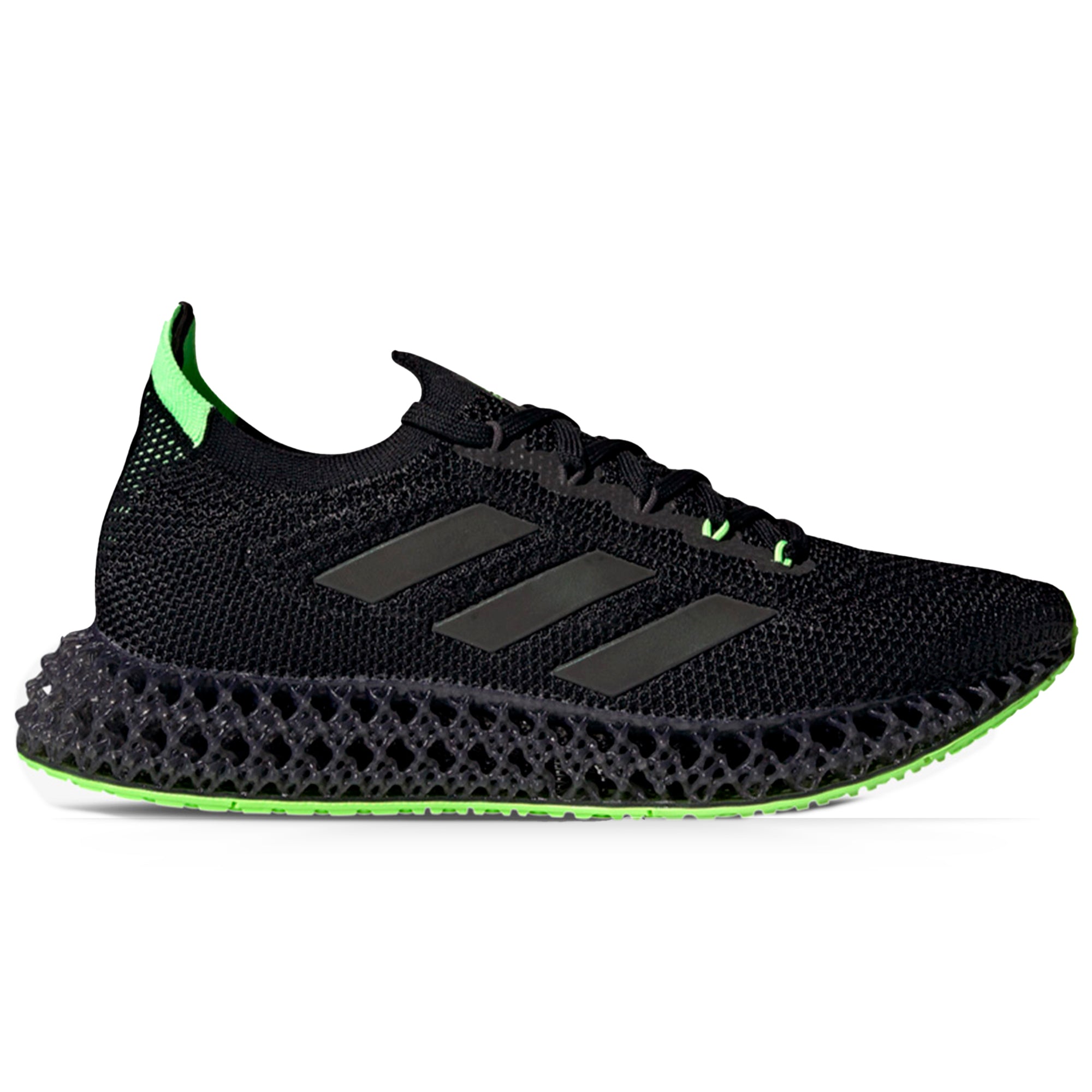 Futurecraft 4D Black Gren Line