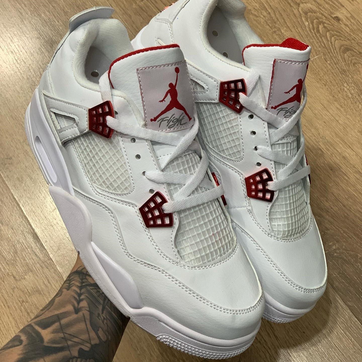 Air Jordan 4 Retro Red Metallic