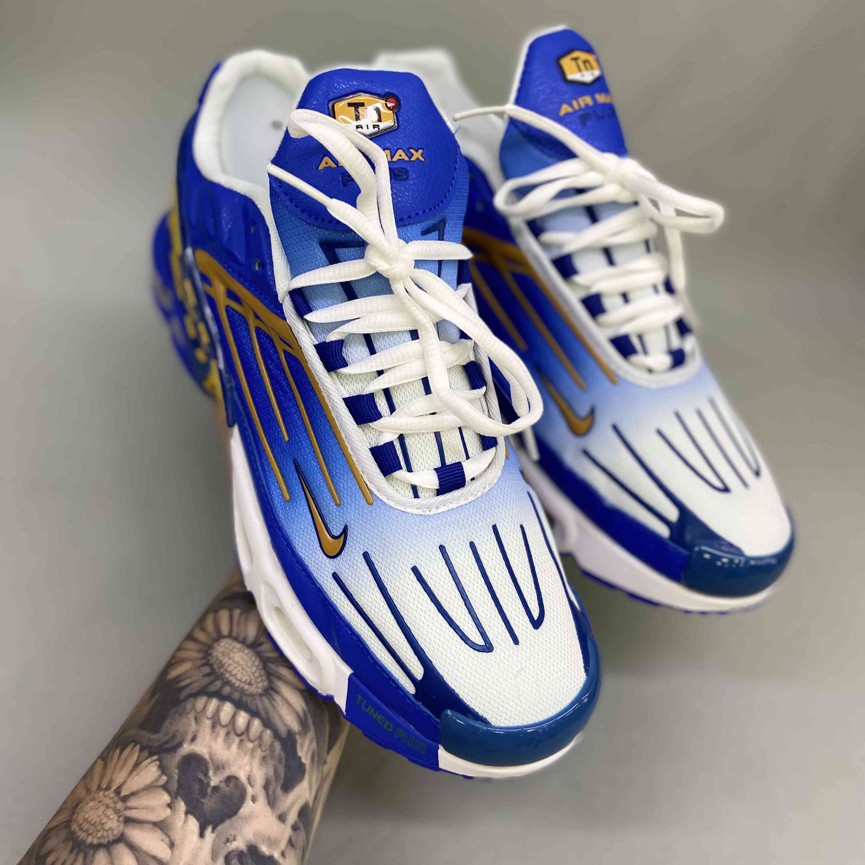 Air Max Plus TN 3 Deep Royal Topaz Gold