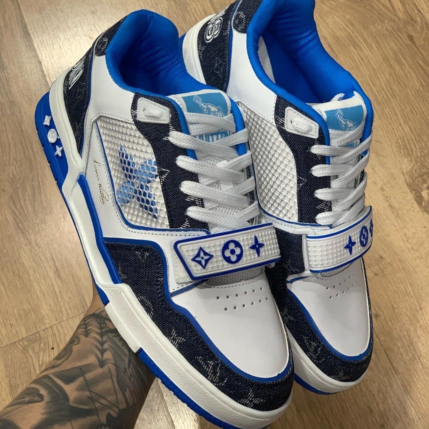 LV Trainer Monogram Denim