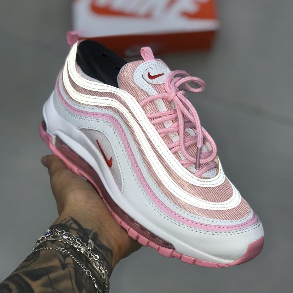 Air Max 97 Pink White