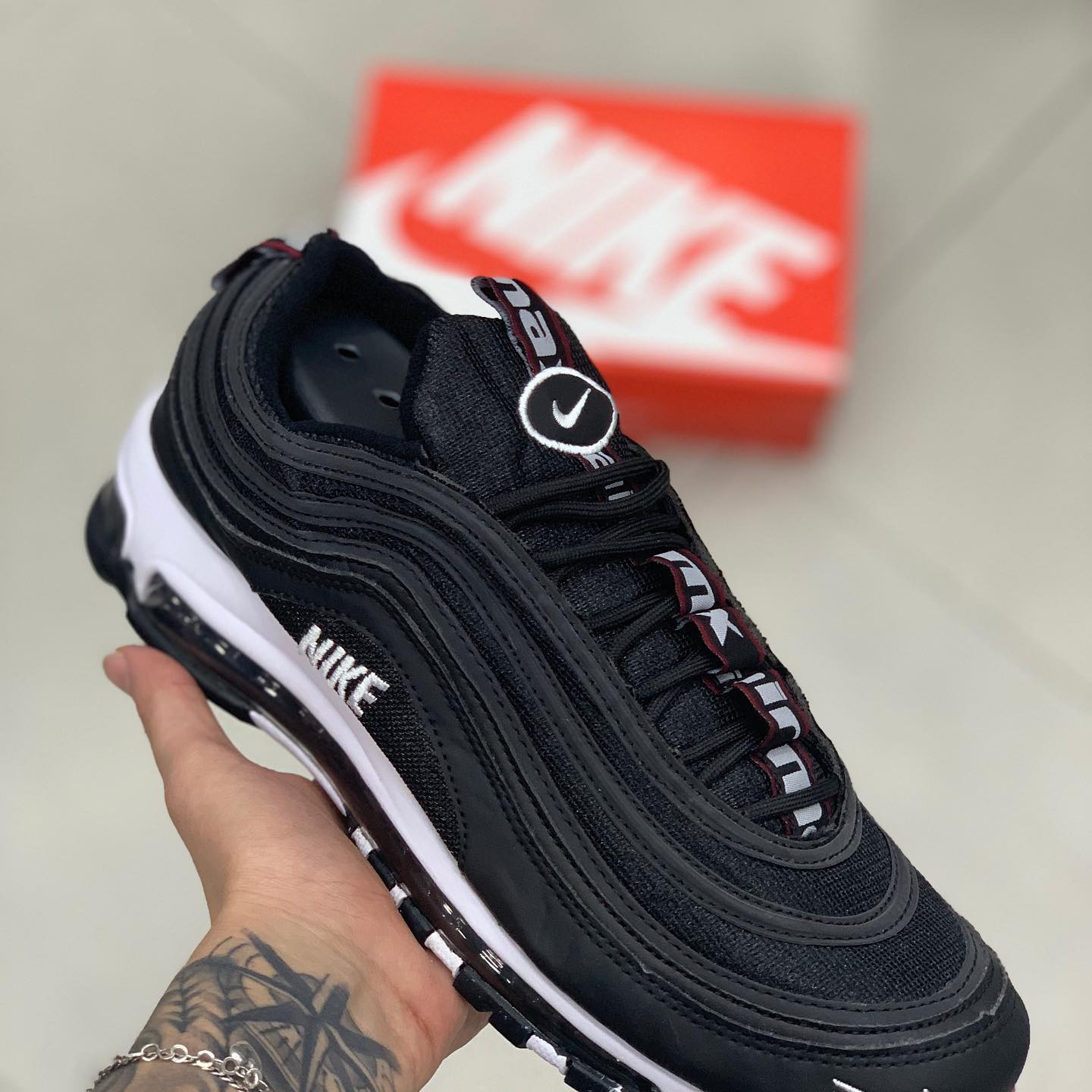 Air Max 97 Premium Black White