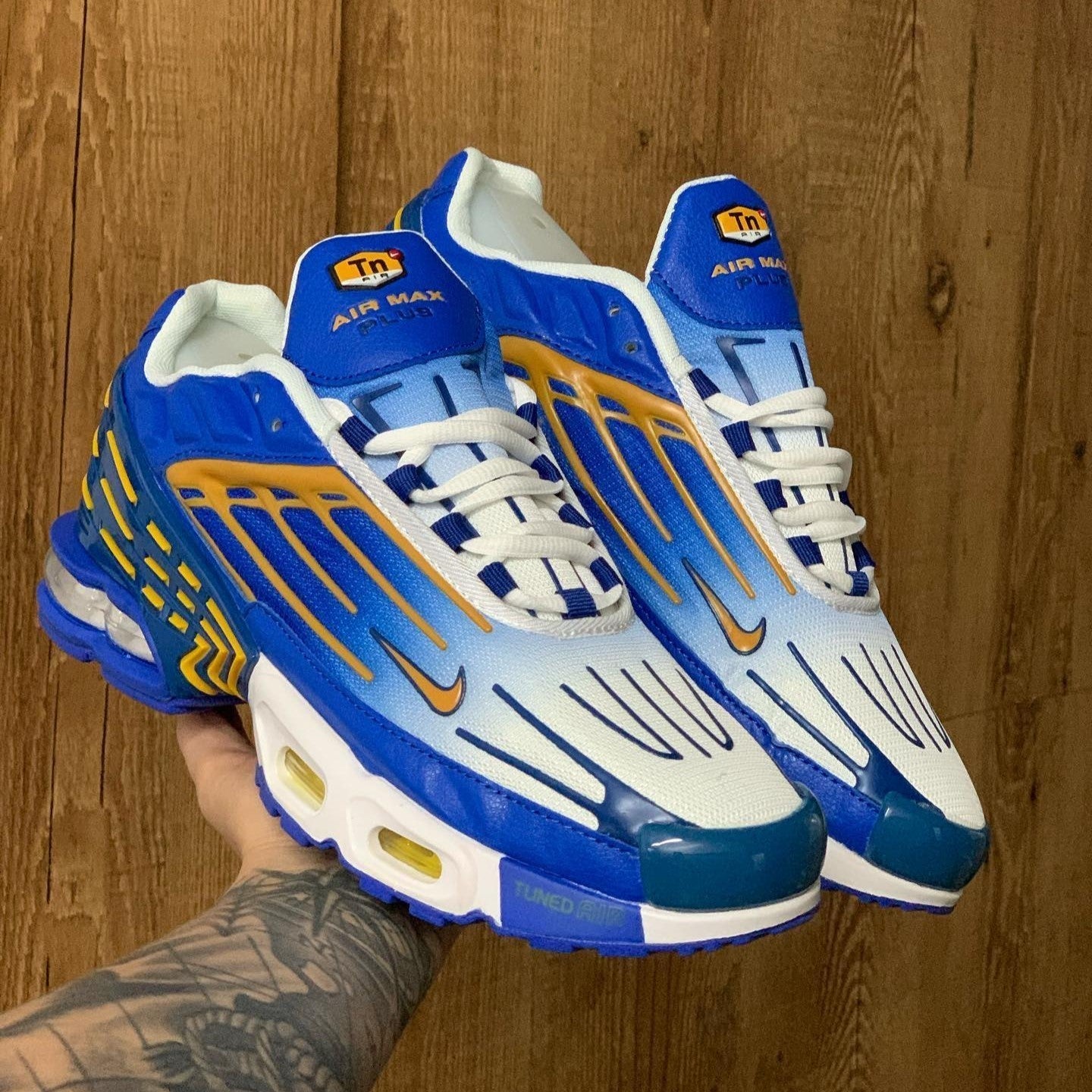 Air Max Plus TN 3 Deep Royal Topaz Gold