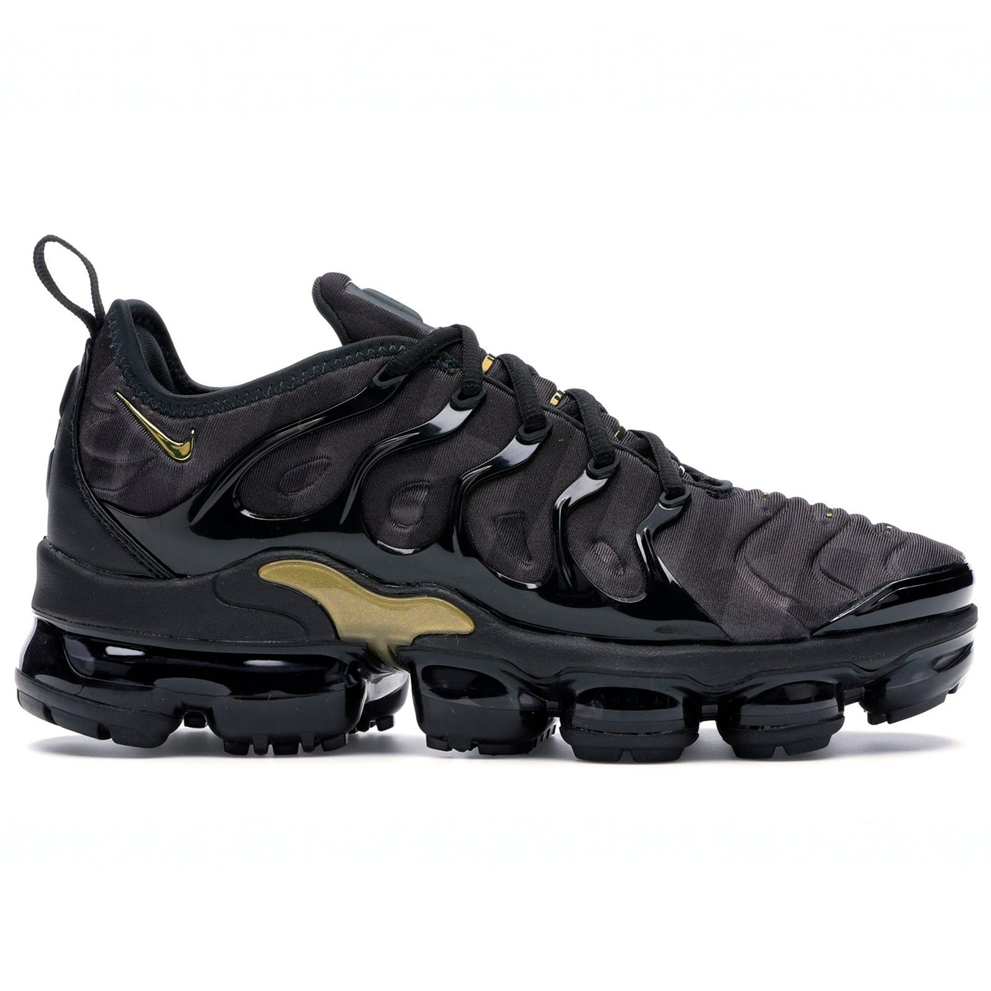 VaporMax Plus Black Anthracite Gold
