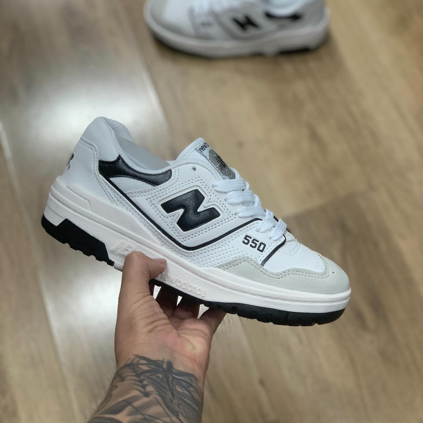 New Balance 550 White Black