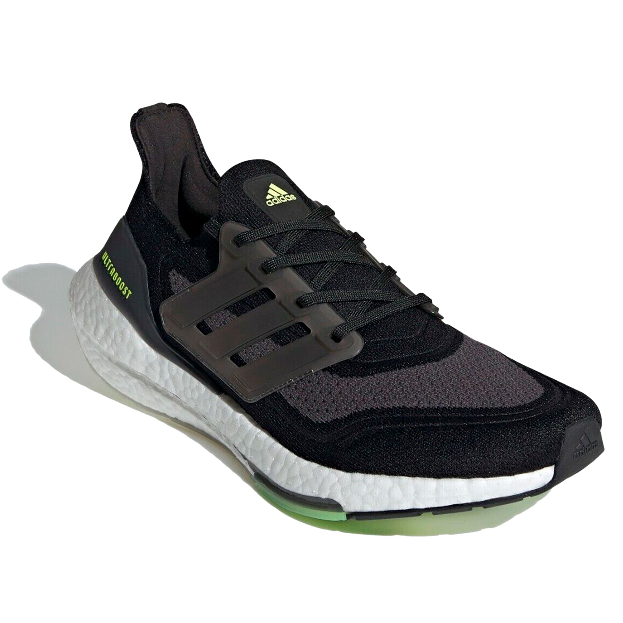 UltraBoost 21 Black Metallic Silver