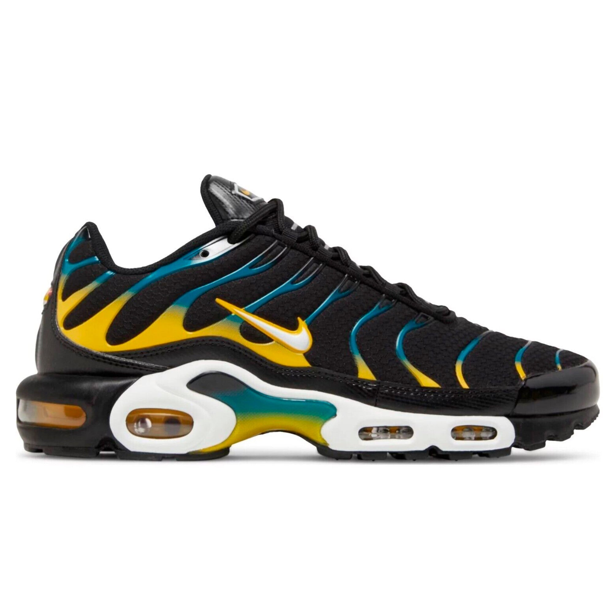 Air Max Plus TN Black University Gold Spruce