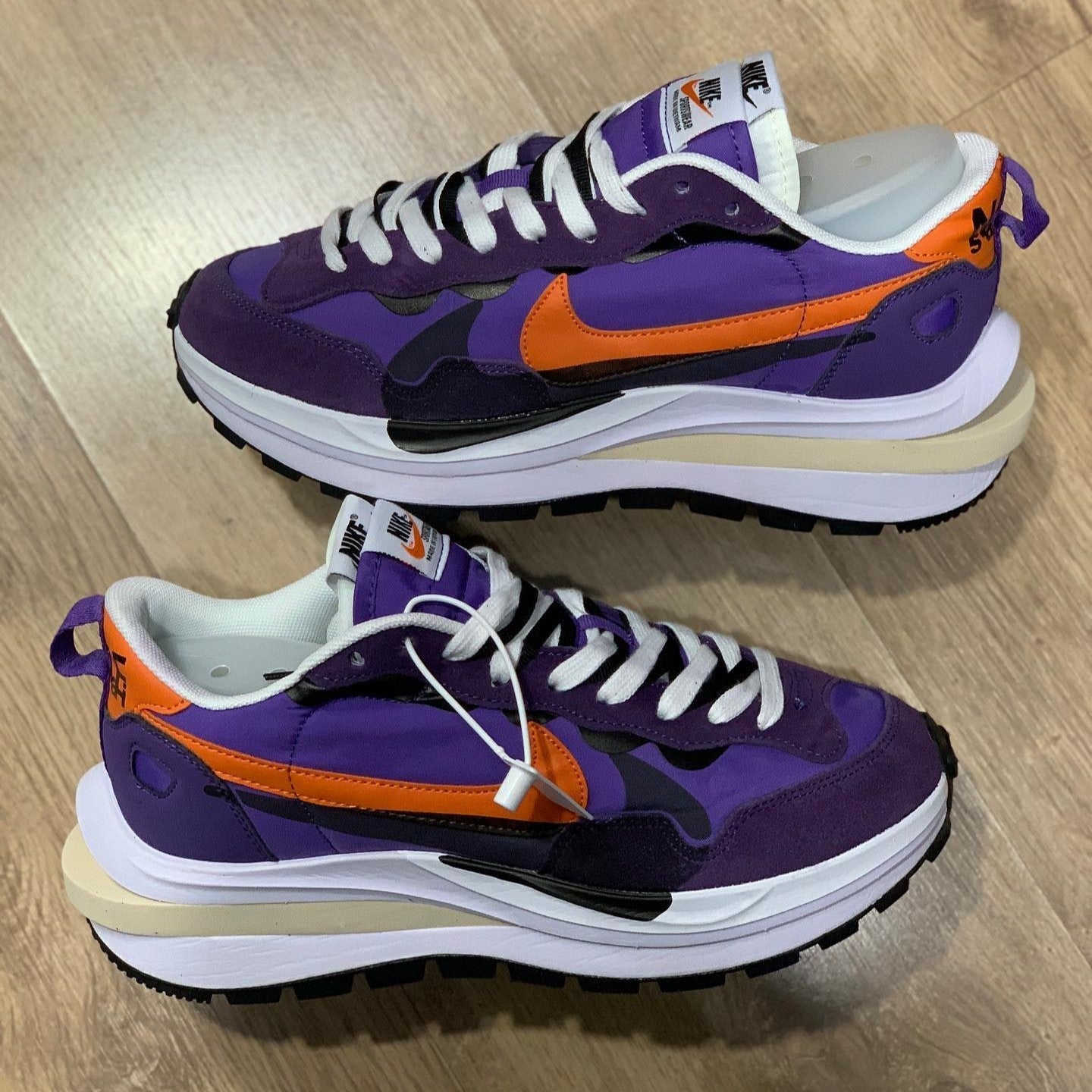 Sacai X Vapor Waffle Dark Iris
