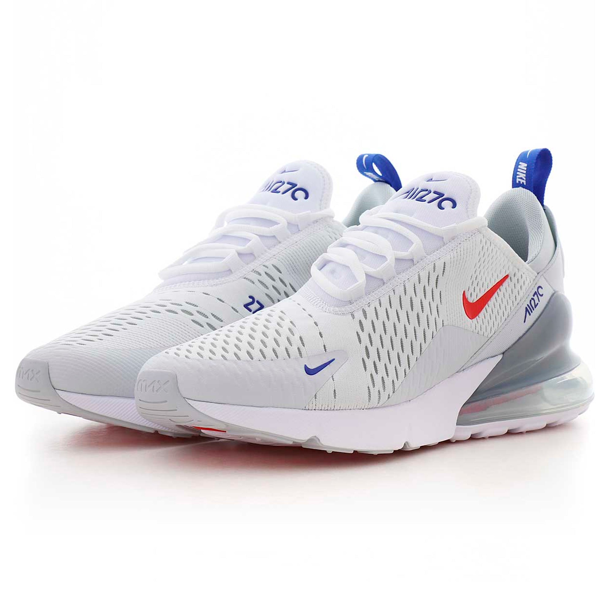 Air Max 270 White Blue Red