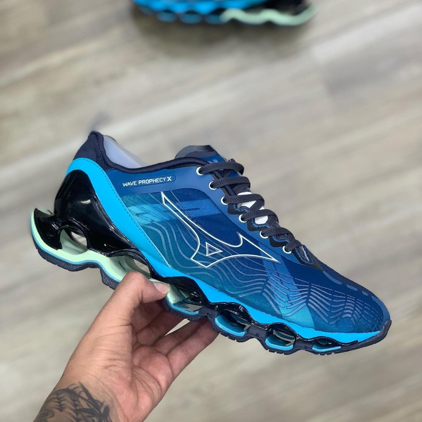 Wave Prophecy X Baby Blue Green