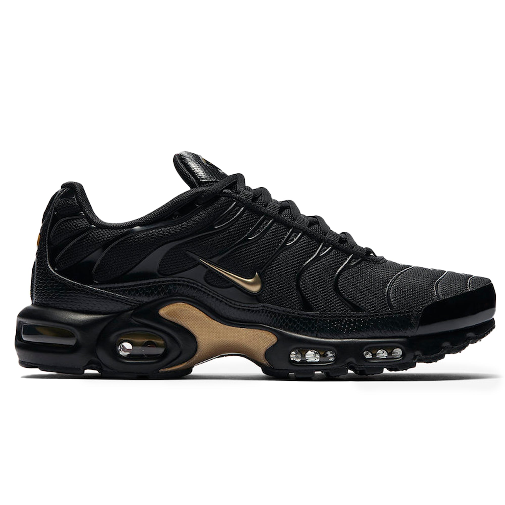 Air Max Plus TN Black Metallic Gold