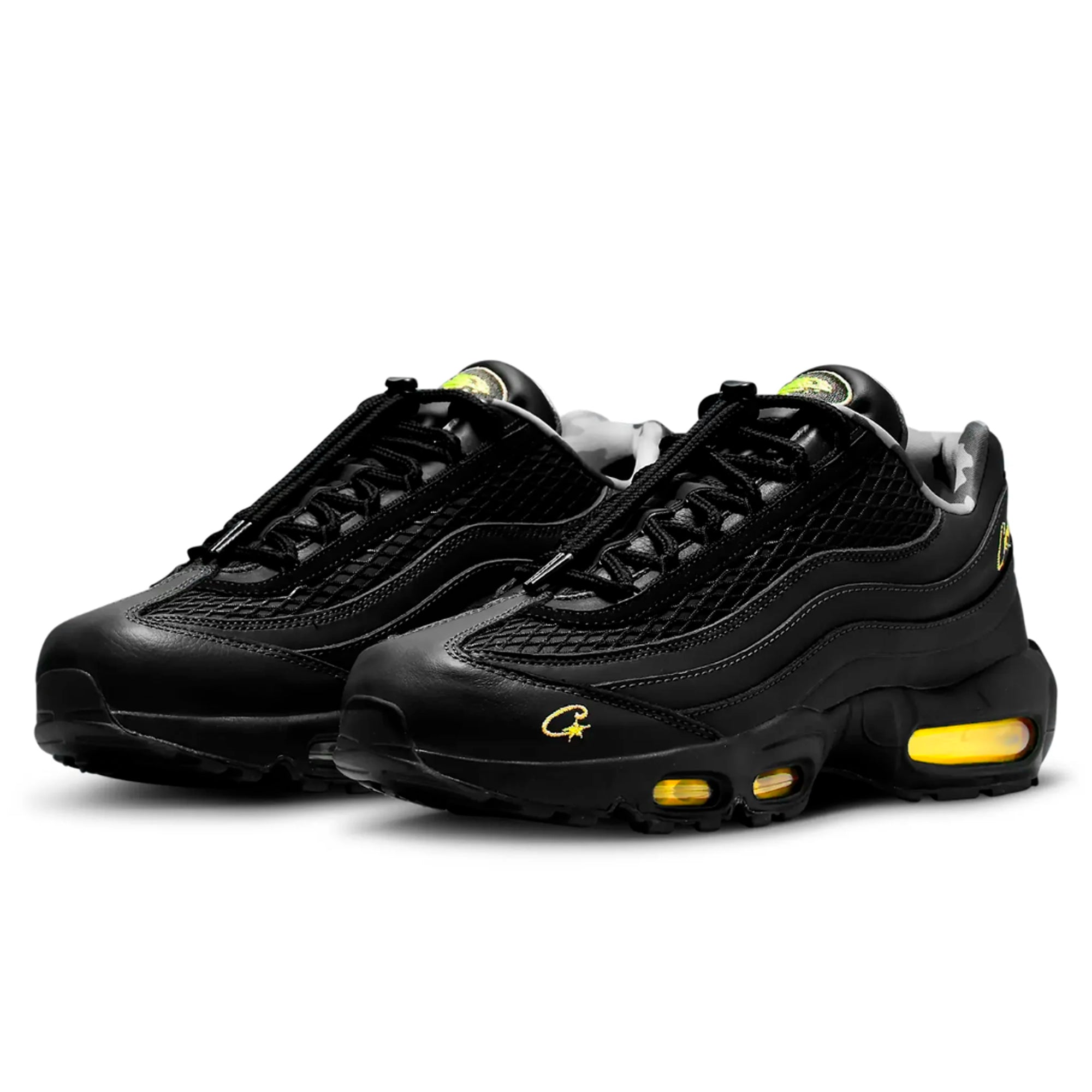 Corteiz X Air Max 95 SP Black Tour Yellow