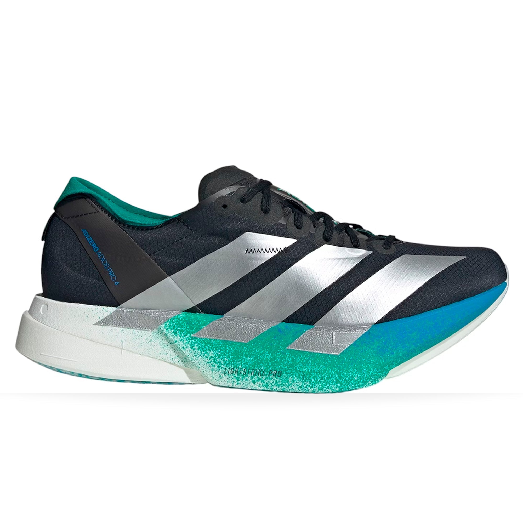 Adizero Adios Pro 4 Black Silver Glory Green