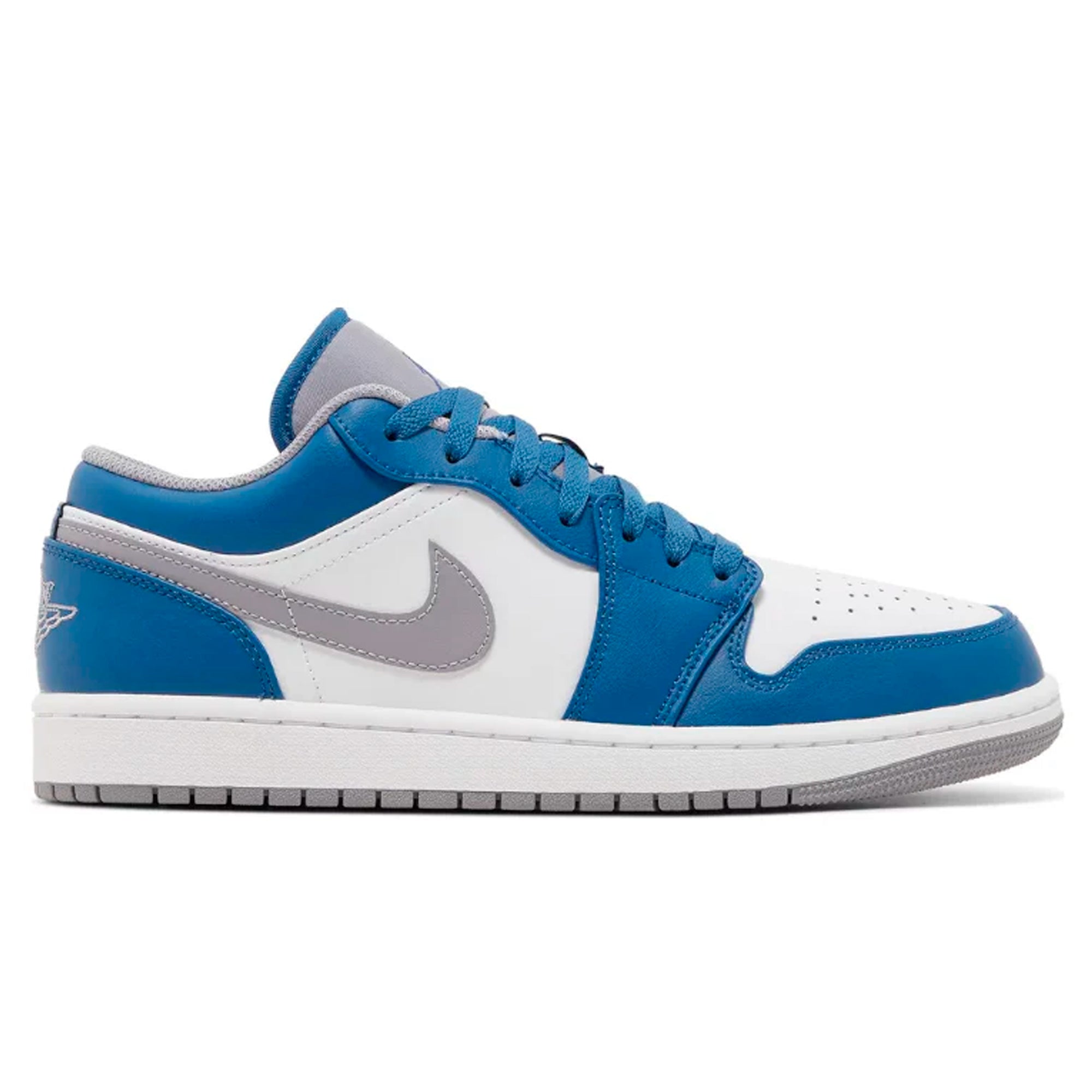 Air Jordan 1 Low True Blue Cement