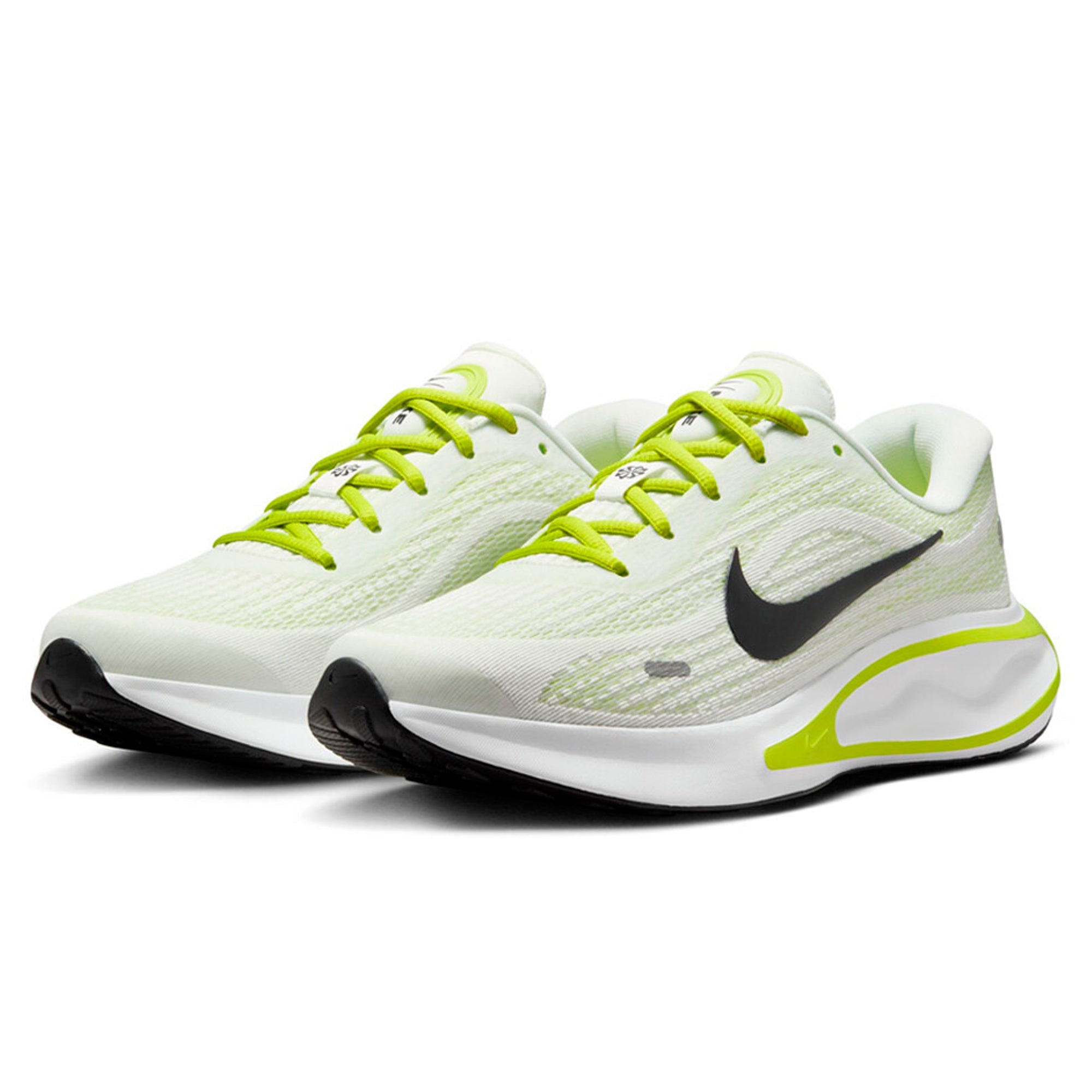 Journey Run White Green Line