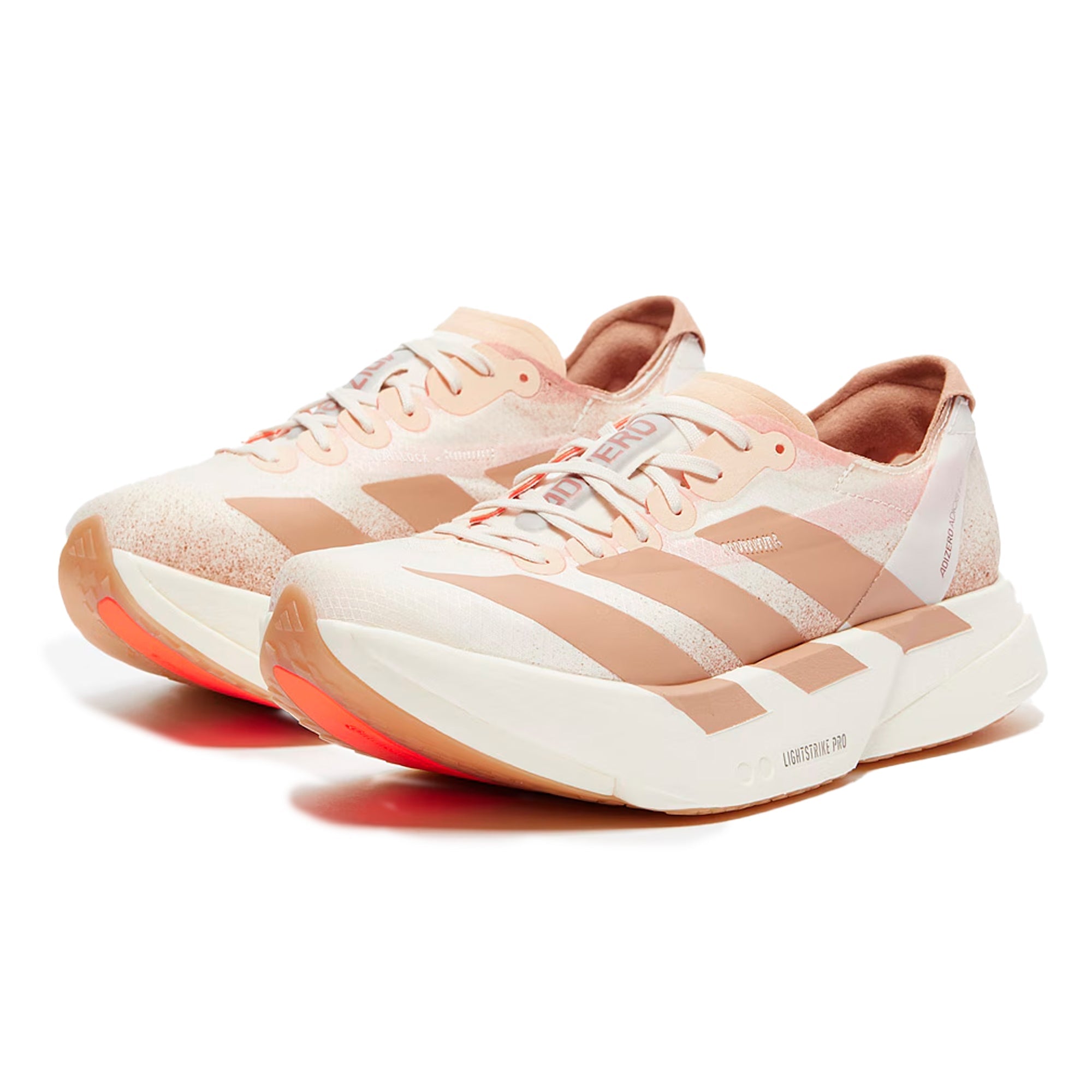 Adizero Adios Pro 4 Chalk White Warm Sandstone