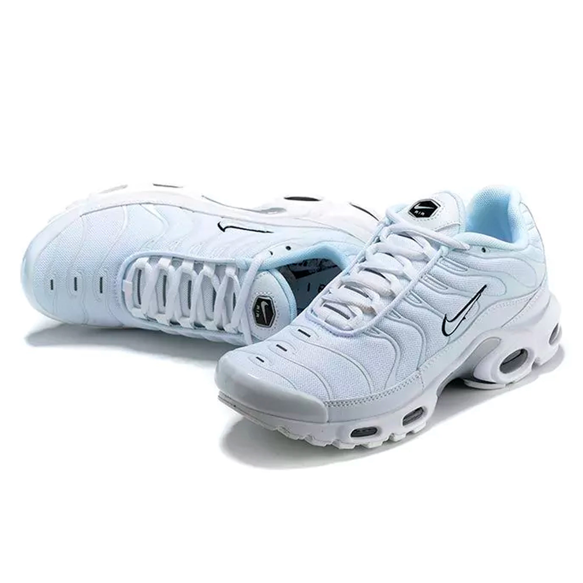 Air Max Plus TN White Swoosh Black