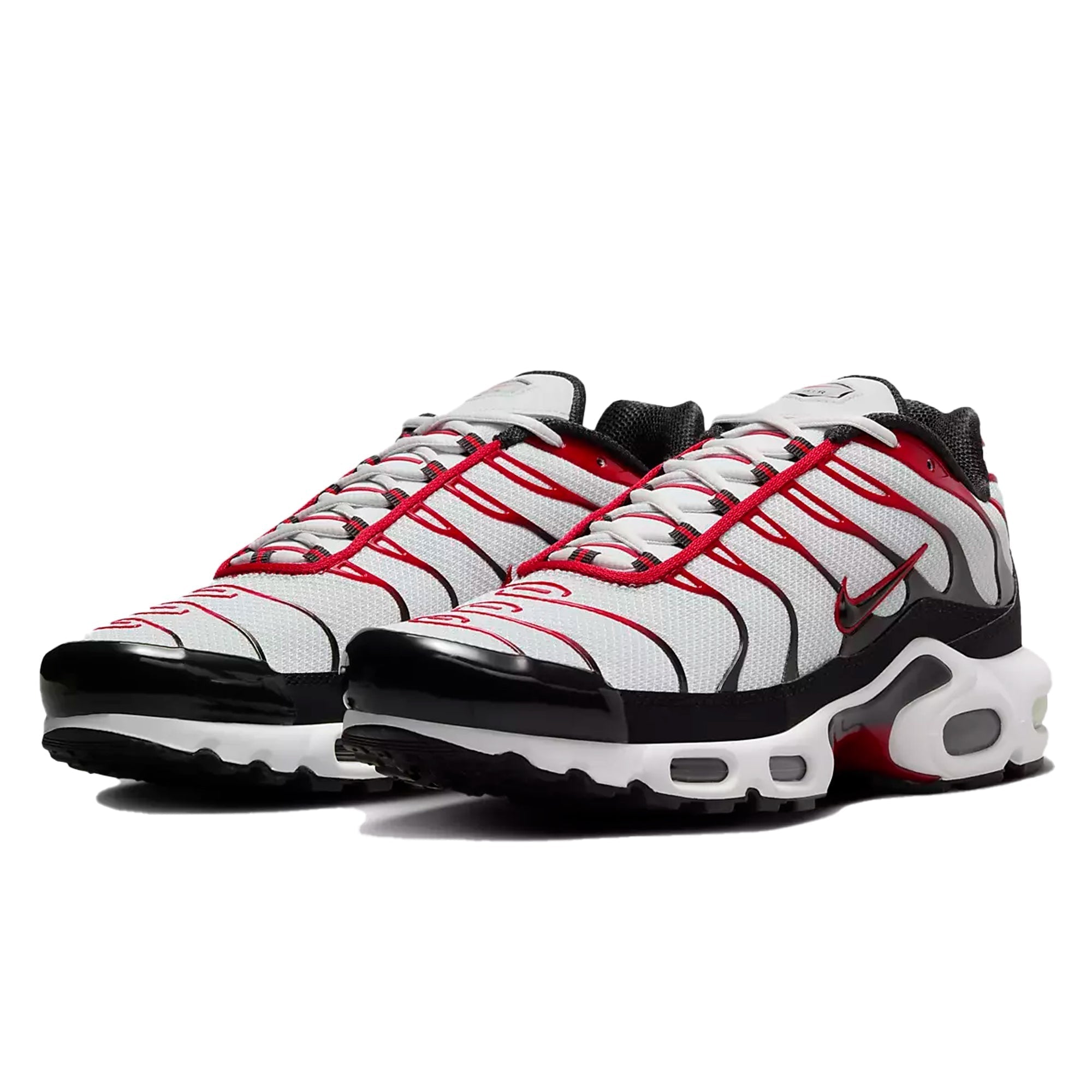 Air Max Plus TN GS Pure Platinum University Red