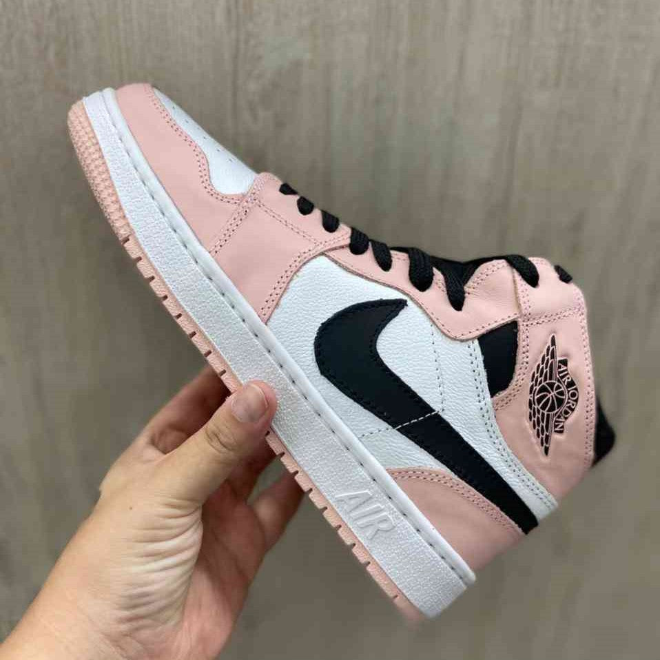 Air Jordan 1 Mid GS Pink Quartz