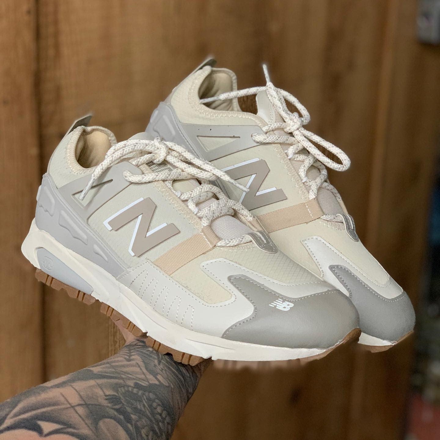 New Balance X Racer Team Cream
