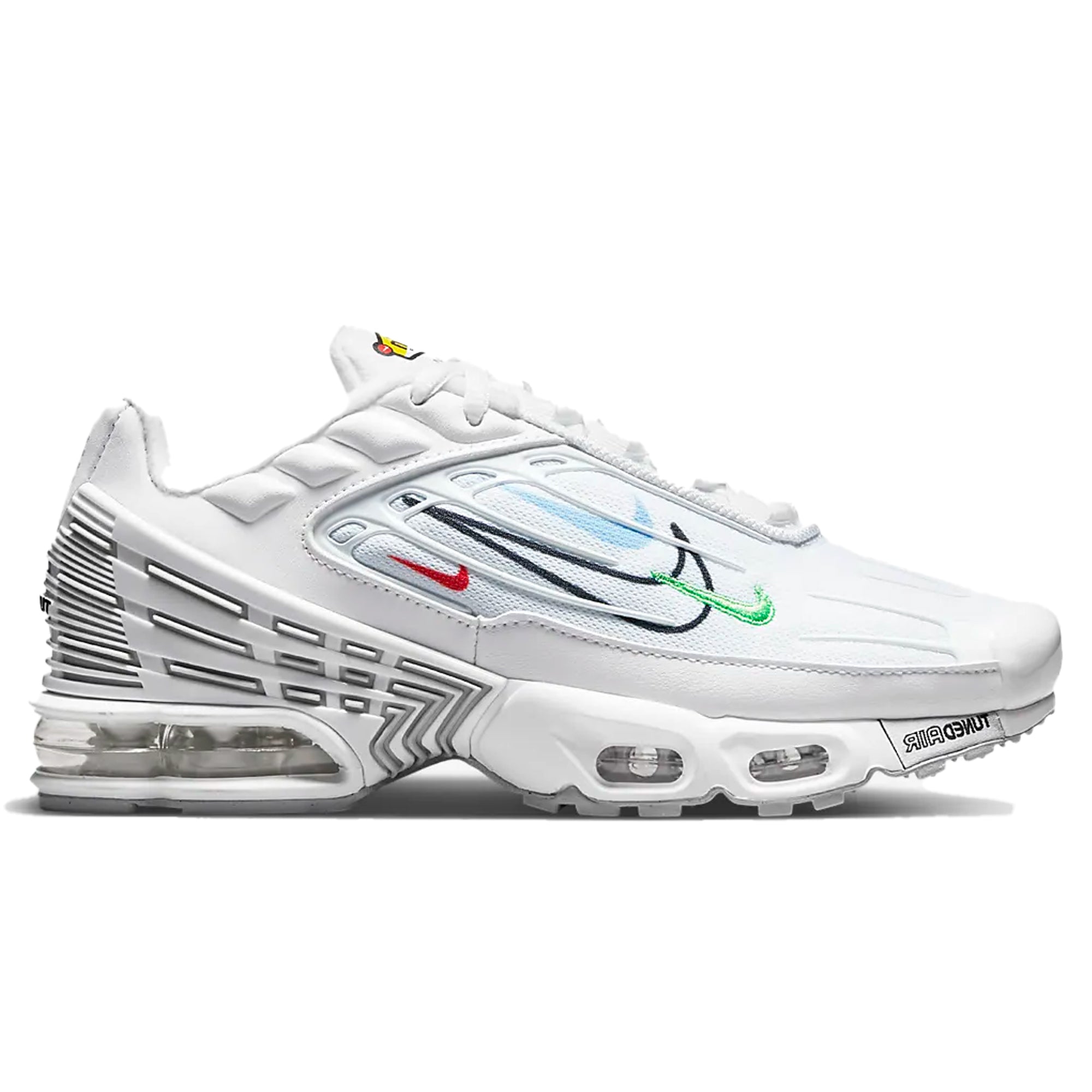 Air Max Plus TN 3 Multi Swooshes White