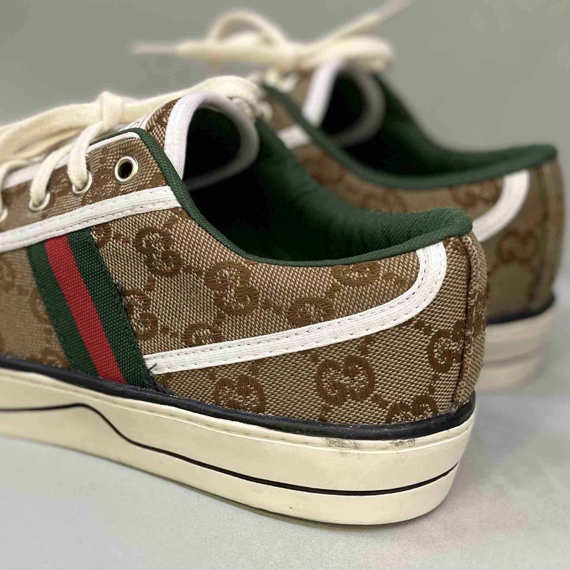 Men's GG Gucci Tennis 1977 Beige