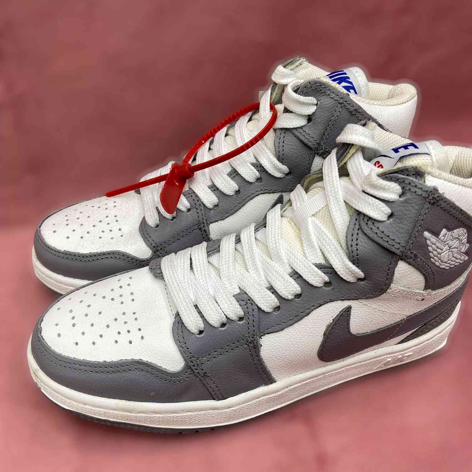 Air Jordan 1 Mid Grey Sail