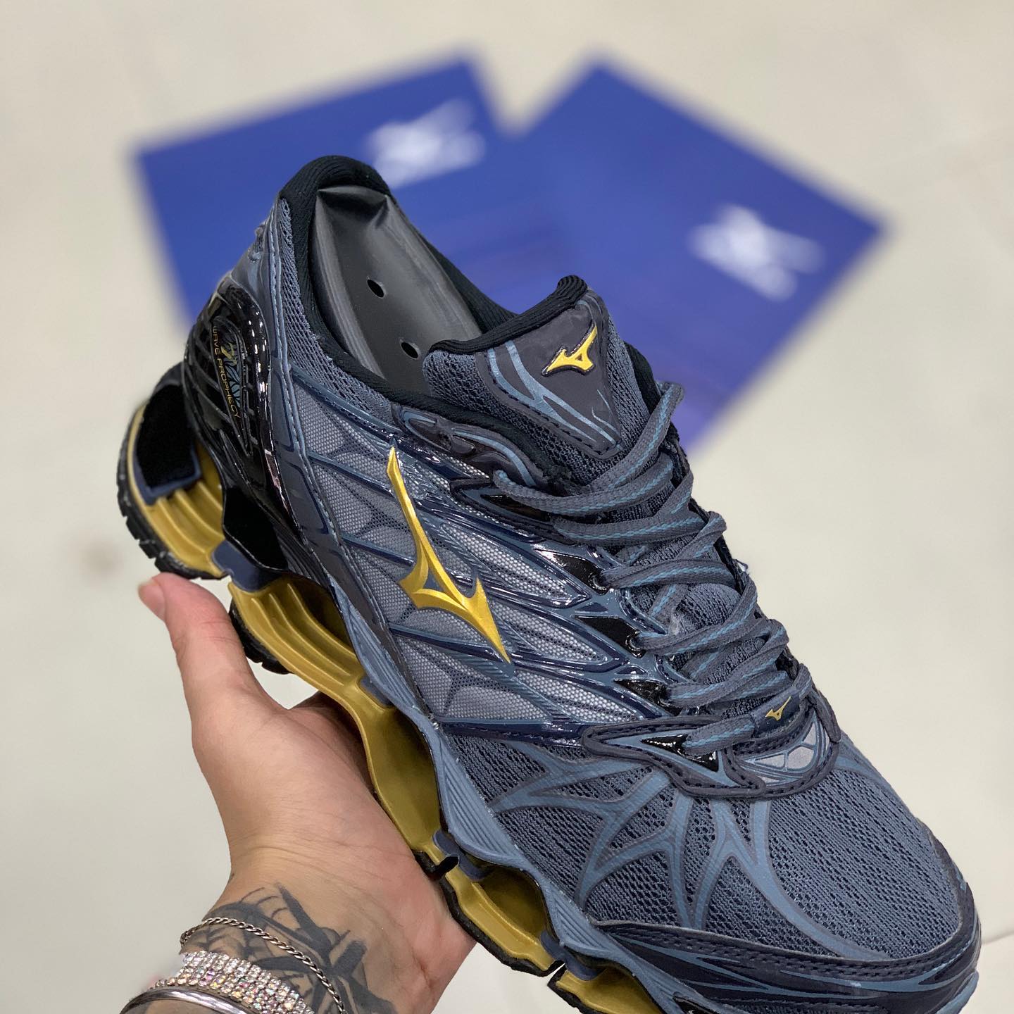 Wave Prophecy 7 Grey Yellow