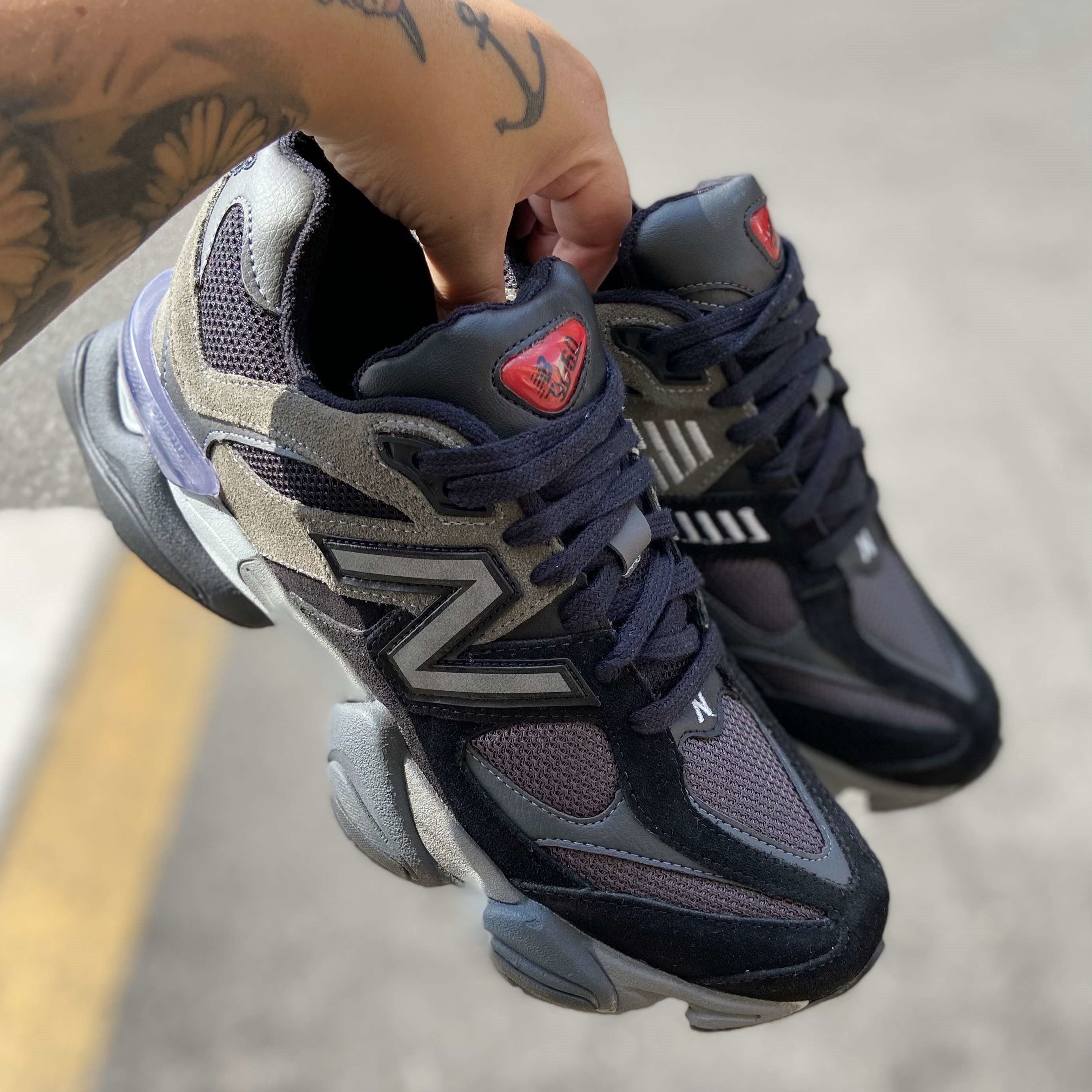 New Balance 9060 Black Castlerock Grey